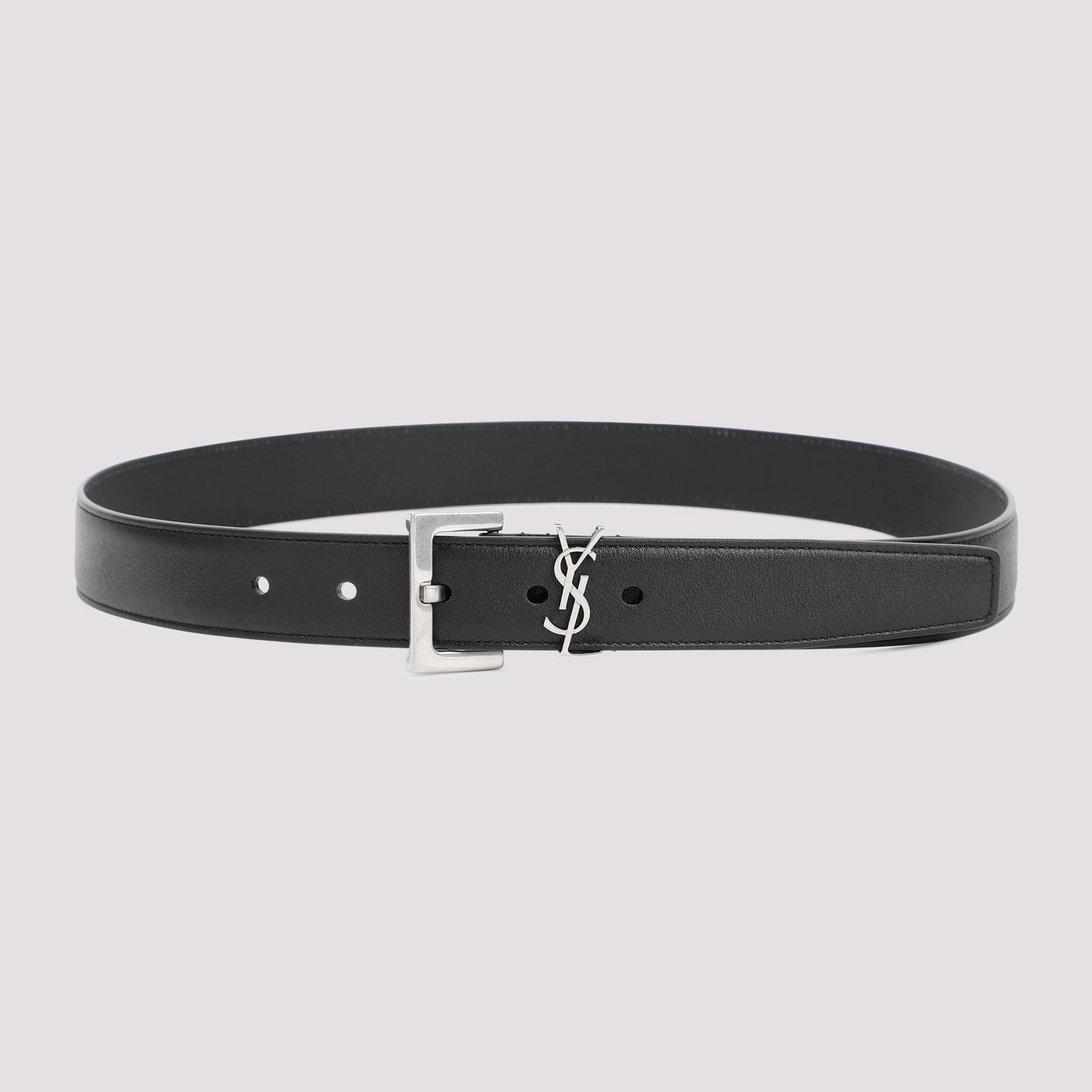 Saint Laurent Leather YSL Belt