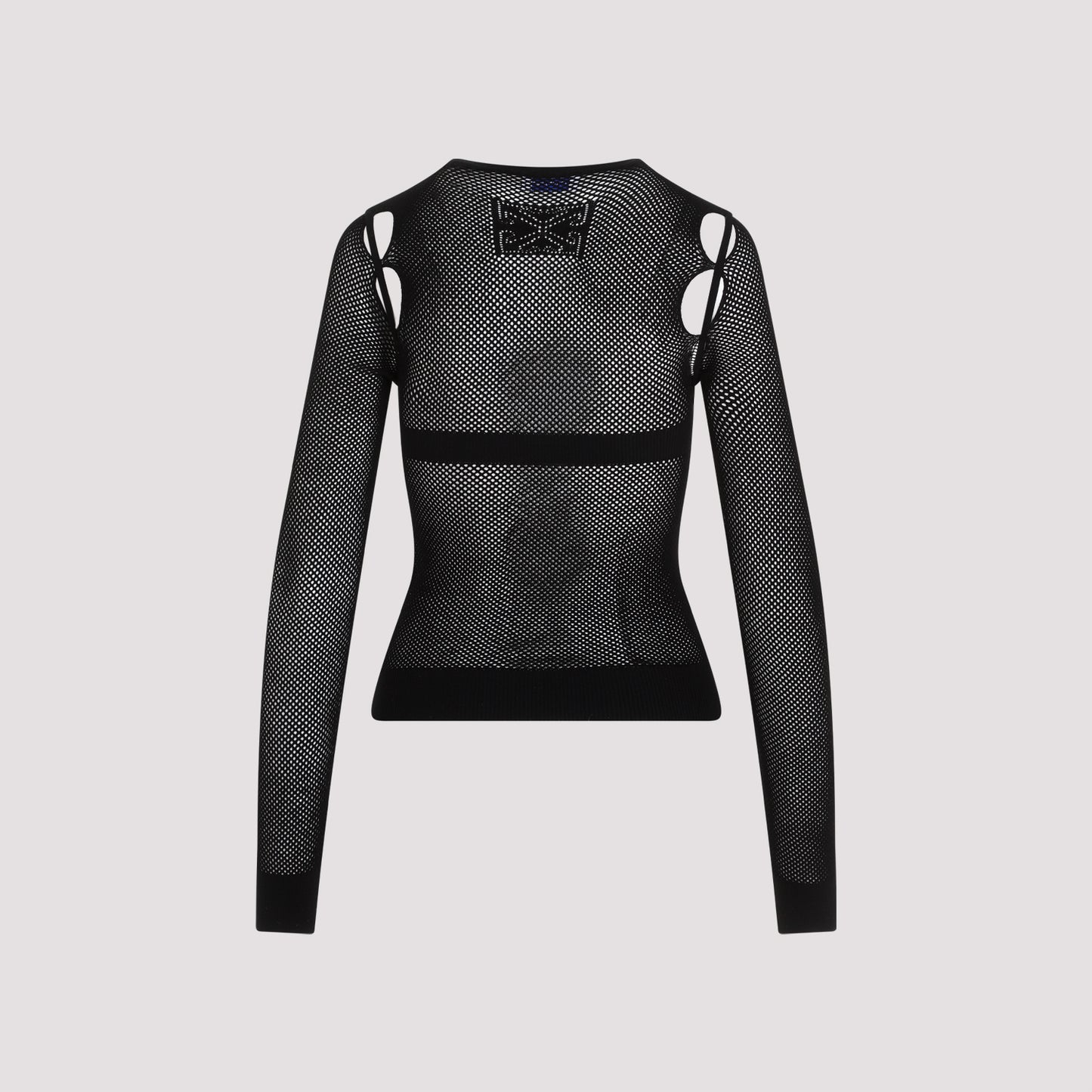 Off White Net Arrow Bralette Top