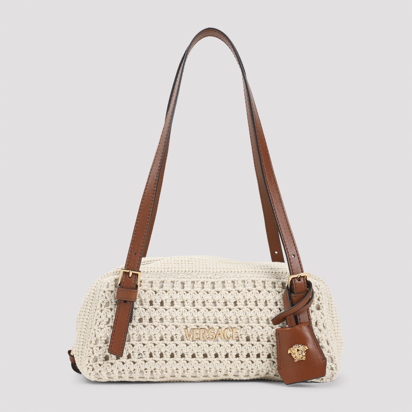 Versace Crochet Shoulder Bag