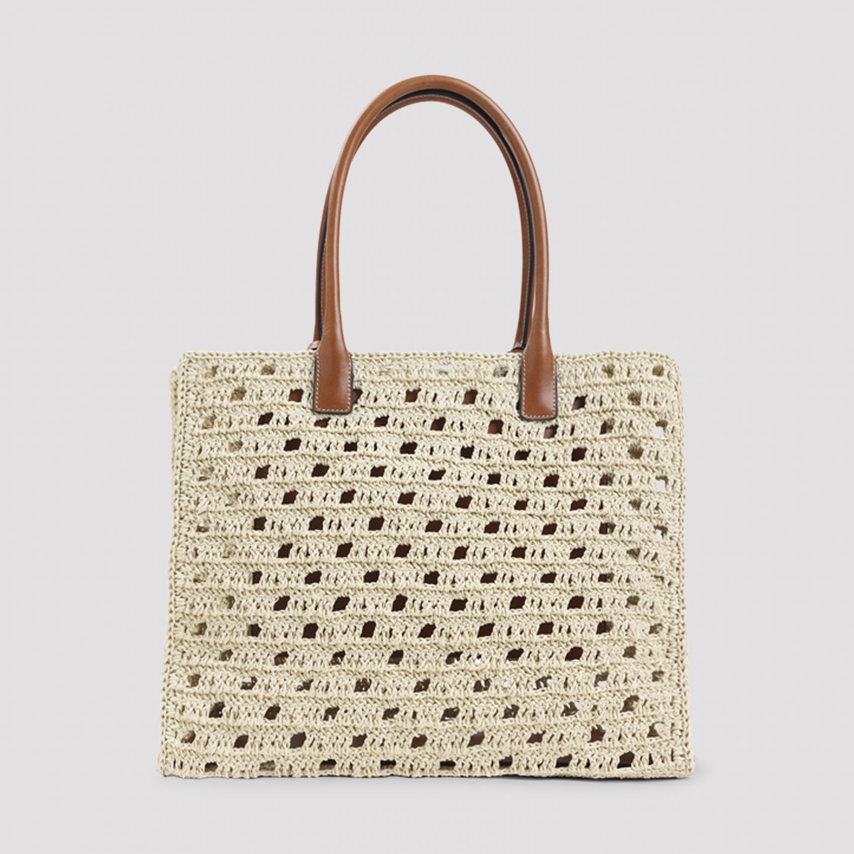 Versace Rafia Large Tote Bag