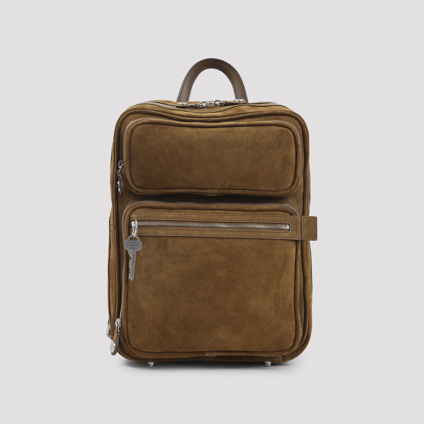 Acne Studios Camero Gym Suede Backpack