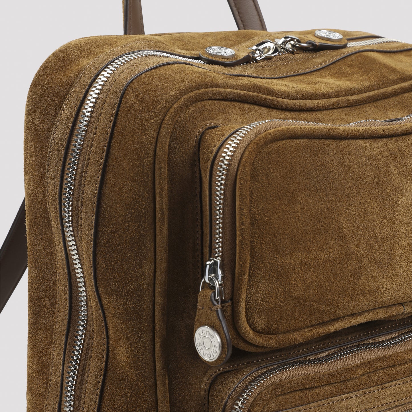 Acne Studios Camero Gym Suede Backpack