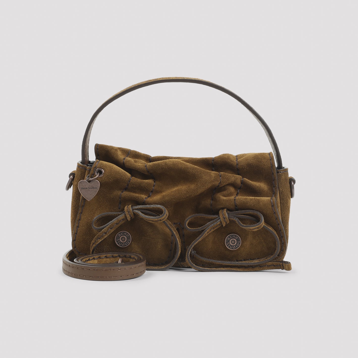 Acne Studios Micro Crossbody Suede Bag