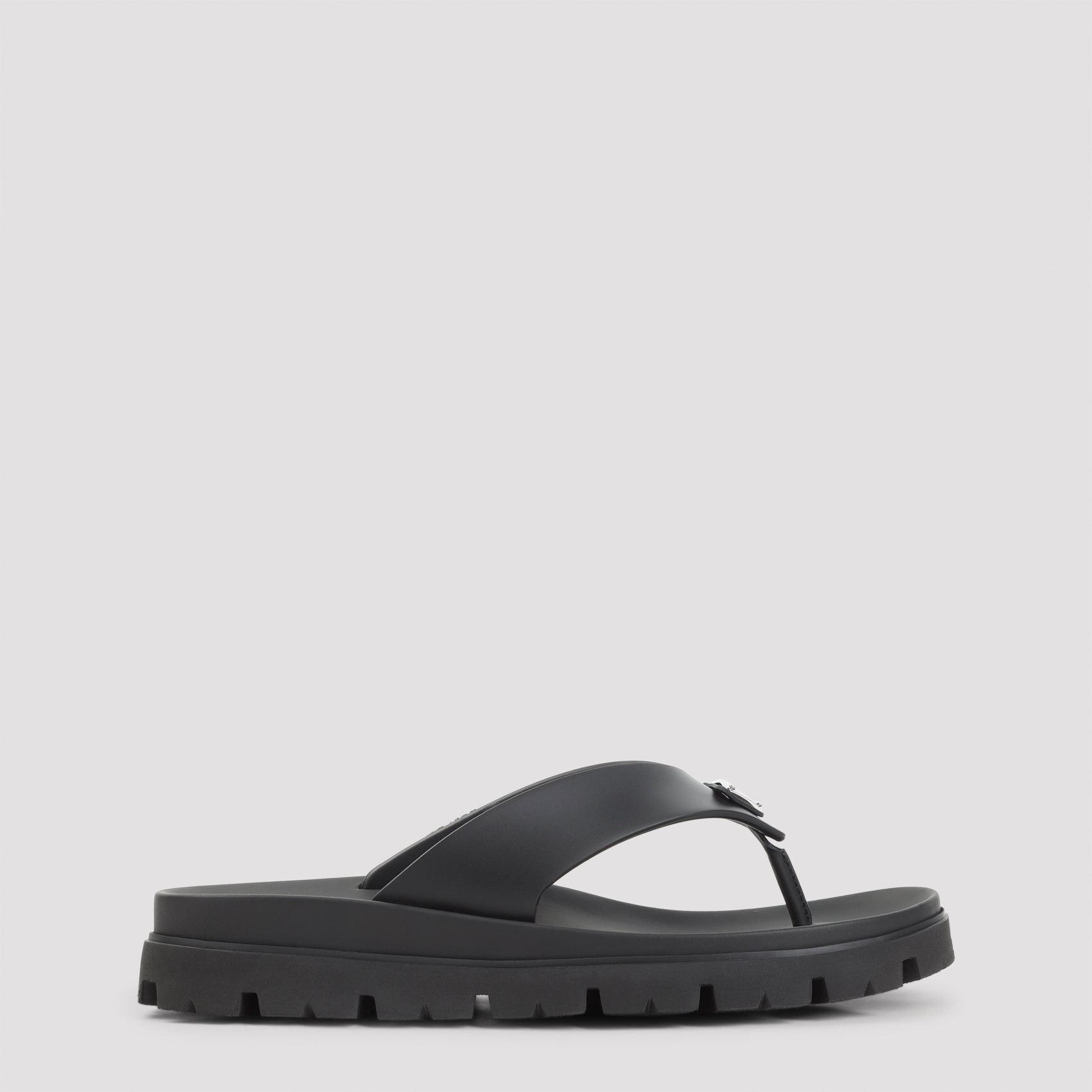 Prada Soft Cage Thongs Sandals