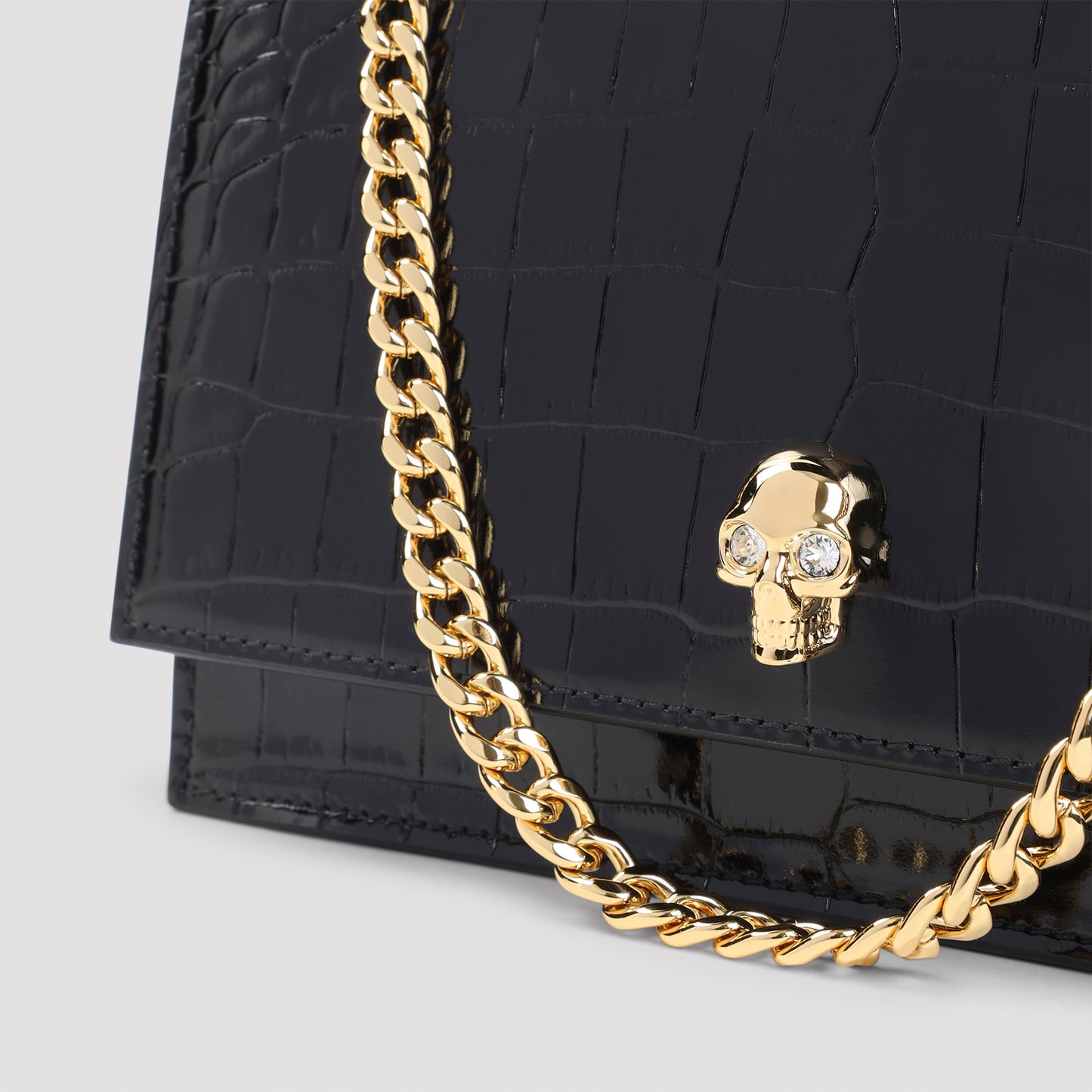 Alexander McQueen Small Skull Clutch