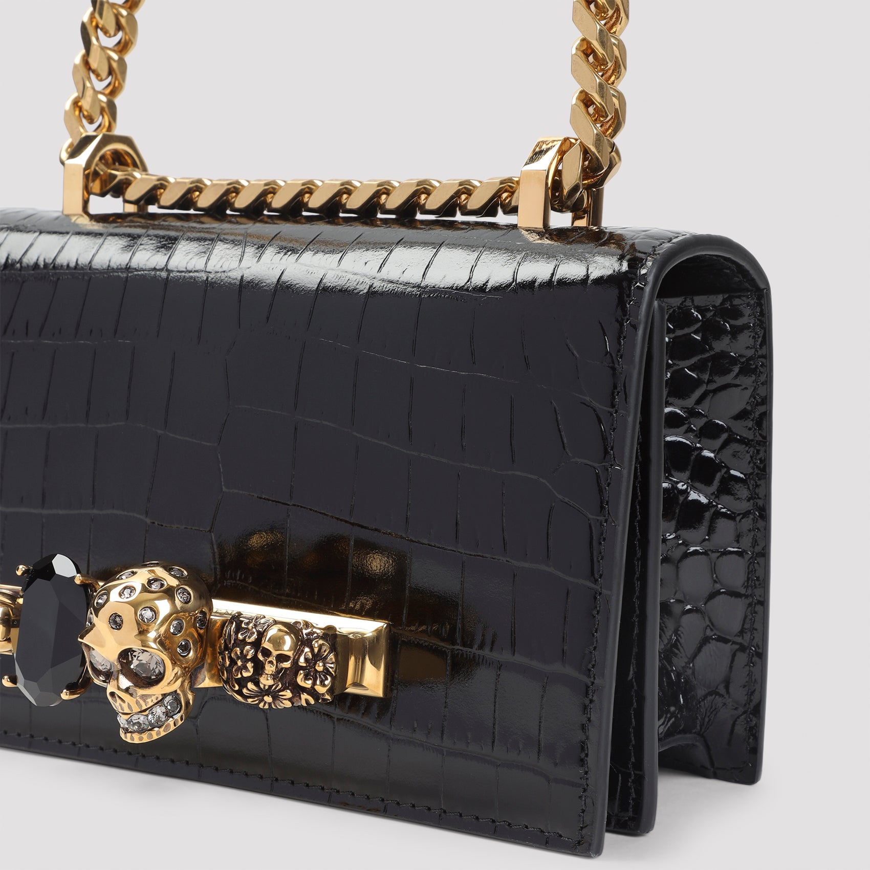 Alexander McQueen Mini Jewelled Clutch
