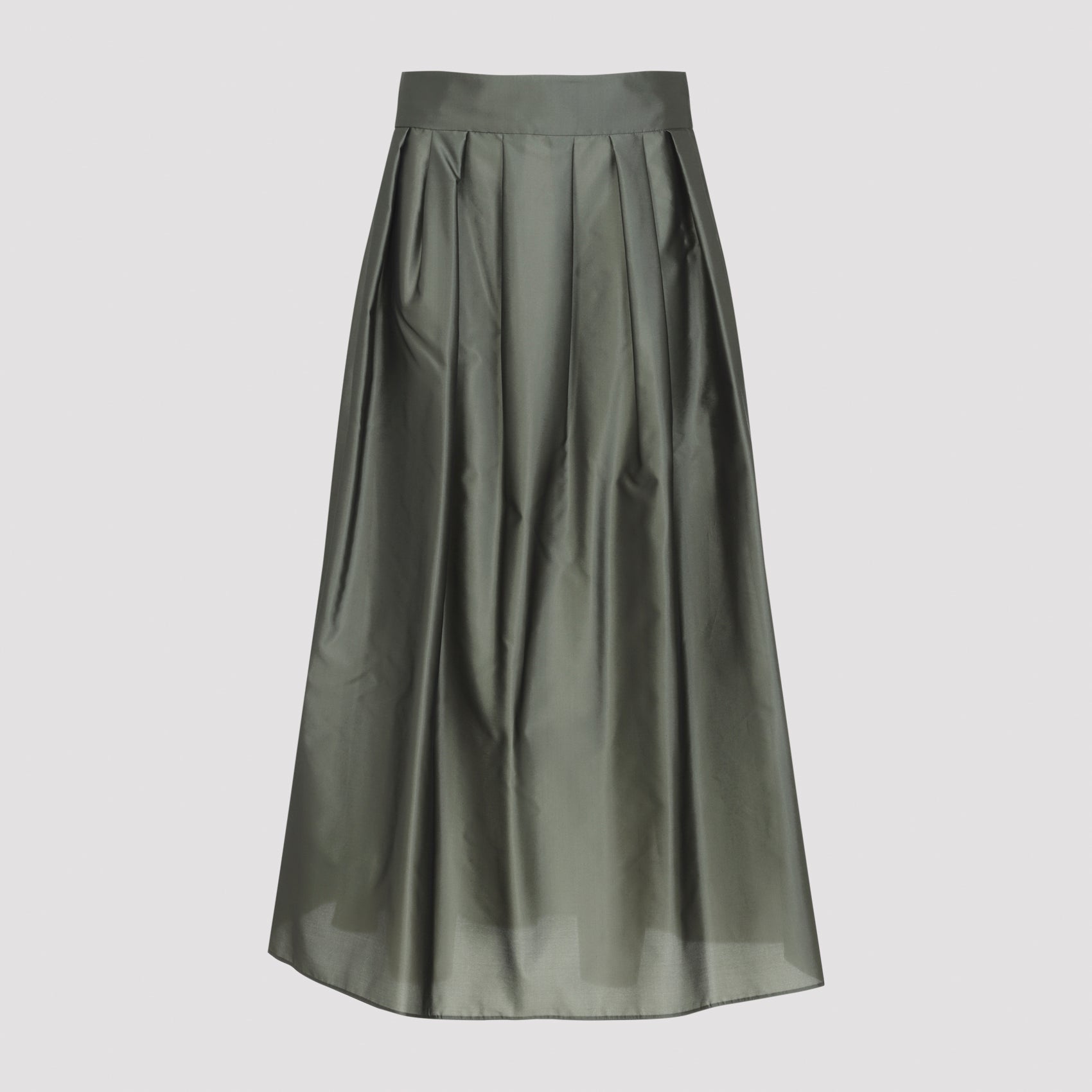 Max Mara`s Effetto Organza Midi Skirt