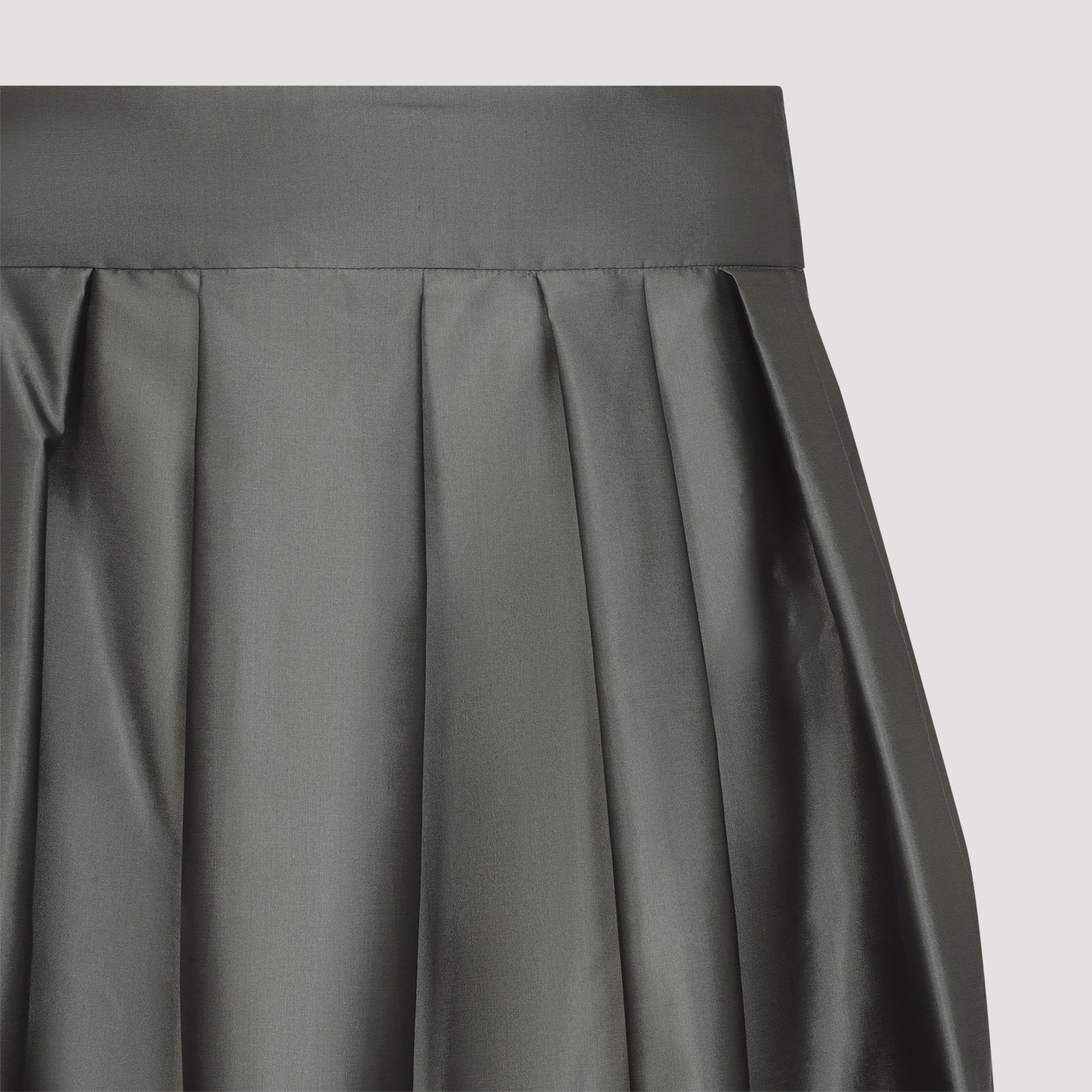 Max Mara`s Effetto Organza Midi Skirt