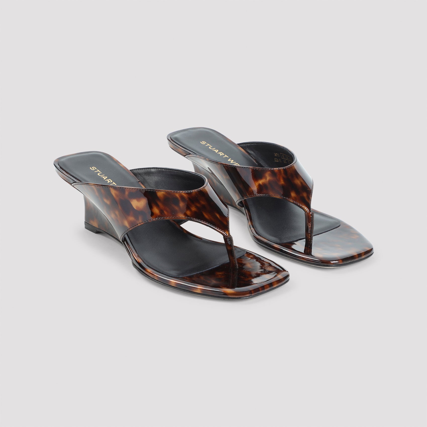 Stuart Weizman Vinnie Wedge Thong 50 Sandals