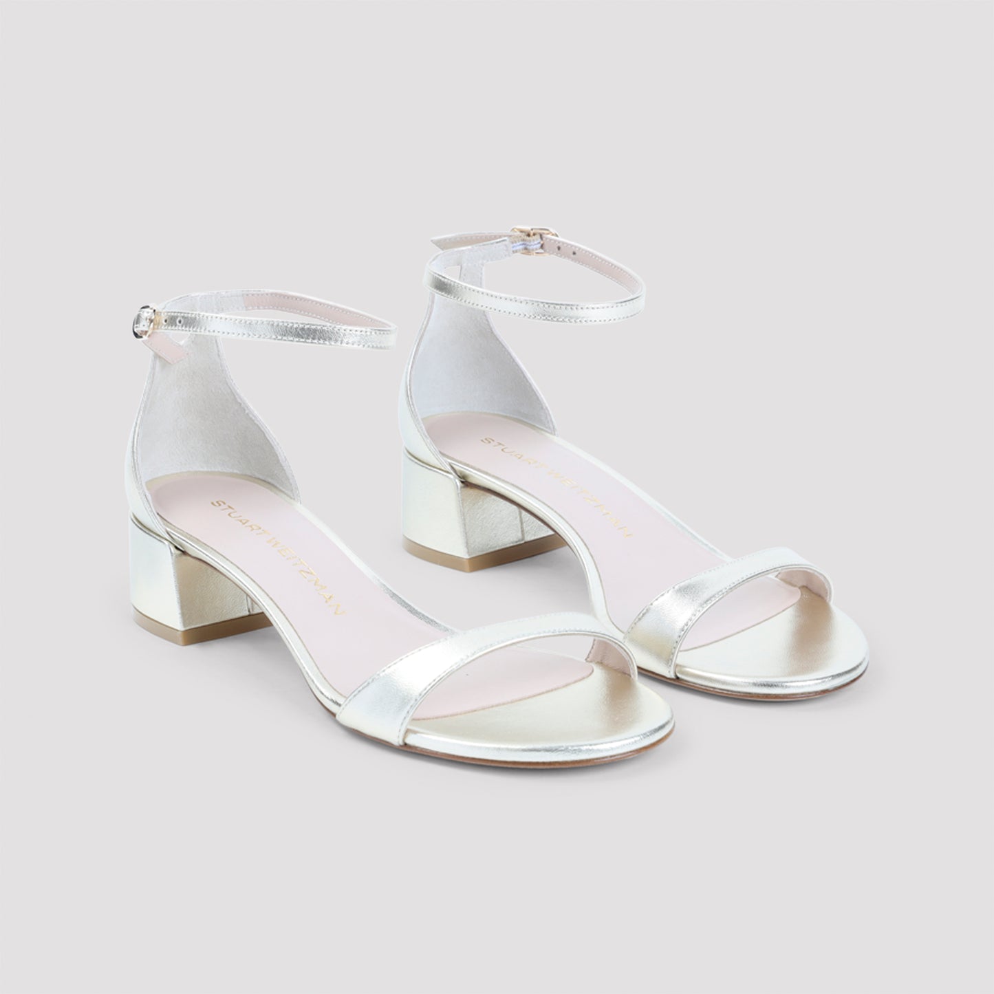 Stuart Weitzman Nudist Block 35 Sandals