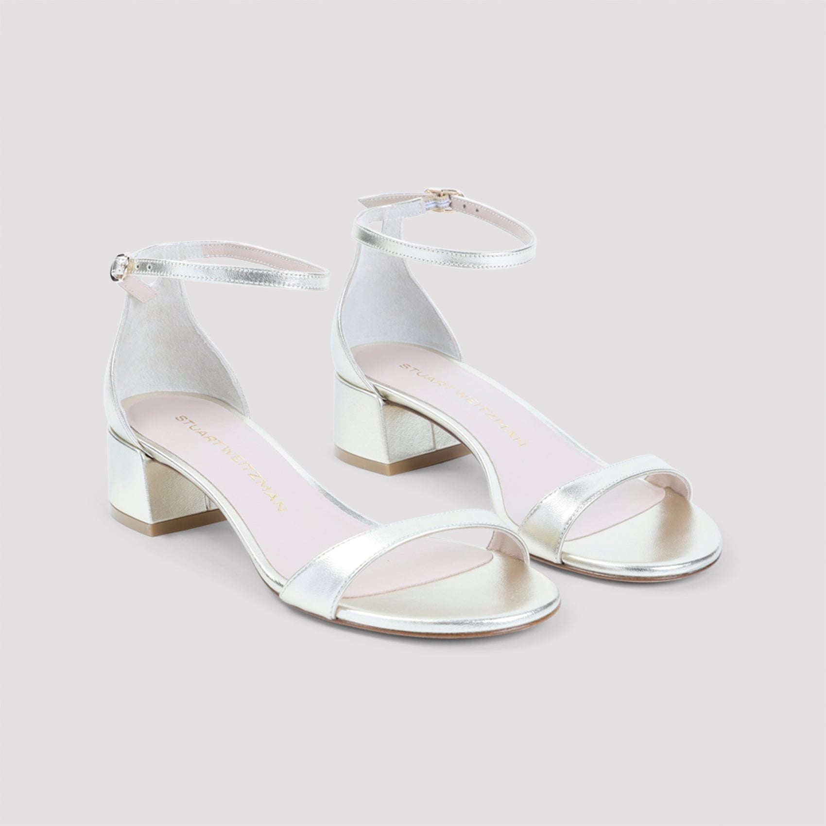 Stuart Weitzman Nudist Block 35 Sandals