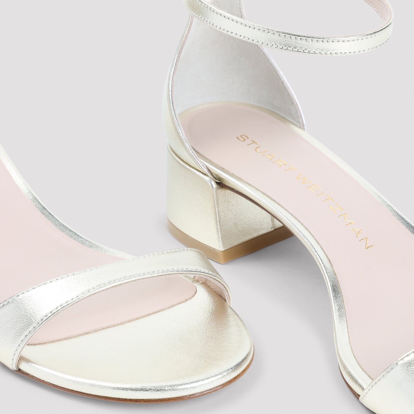 Stuart Weitzman Nudist Block 35 Sandals