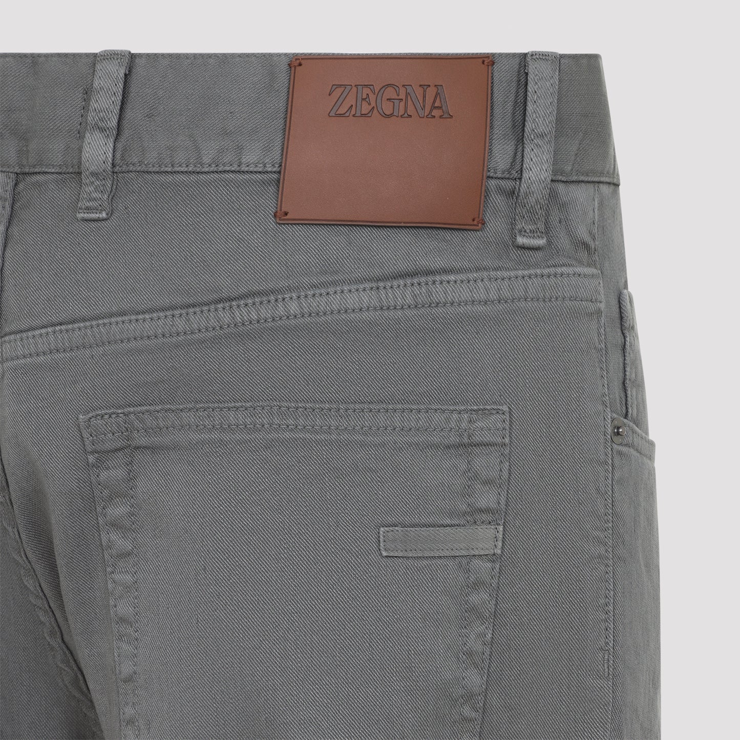 Zegna Linen and Cotton Jeans