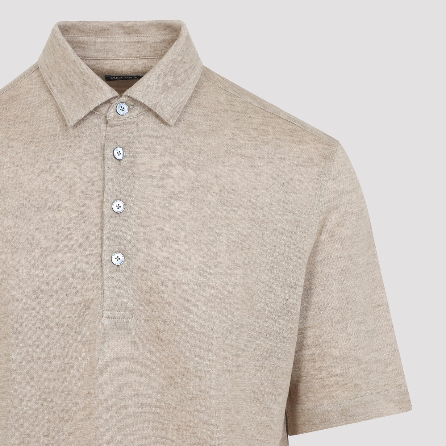 Zegna Oasi Linen Polo