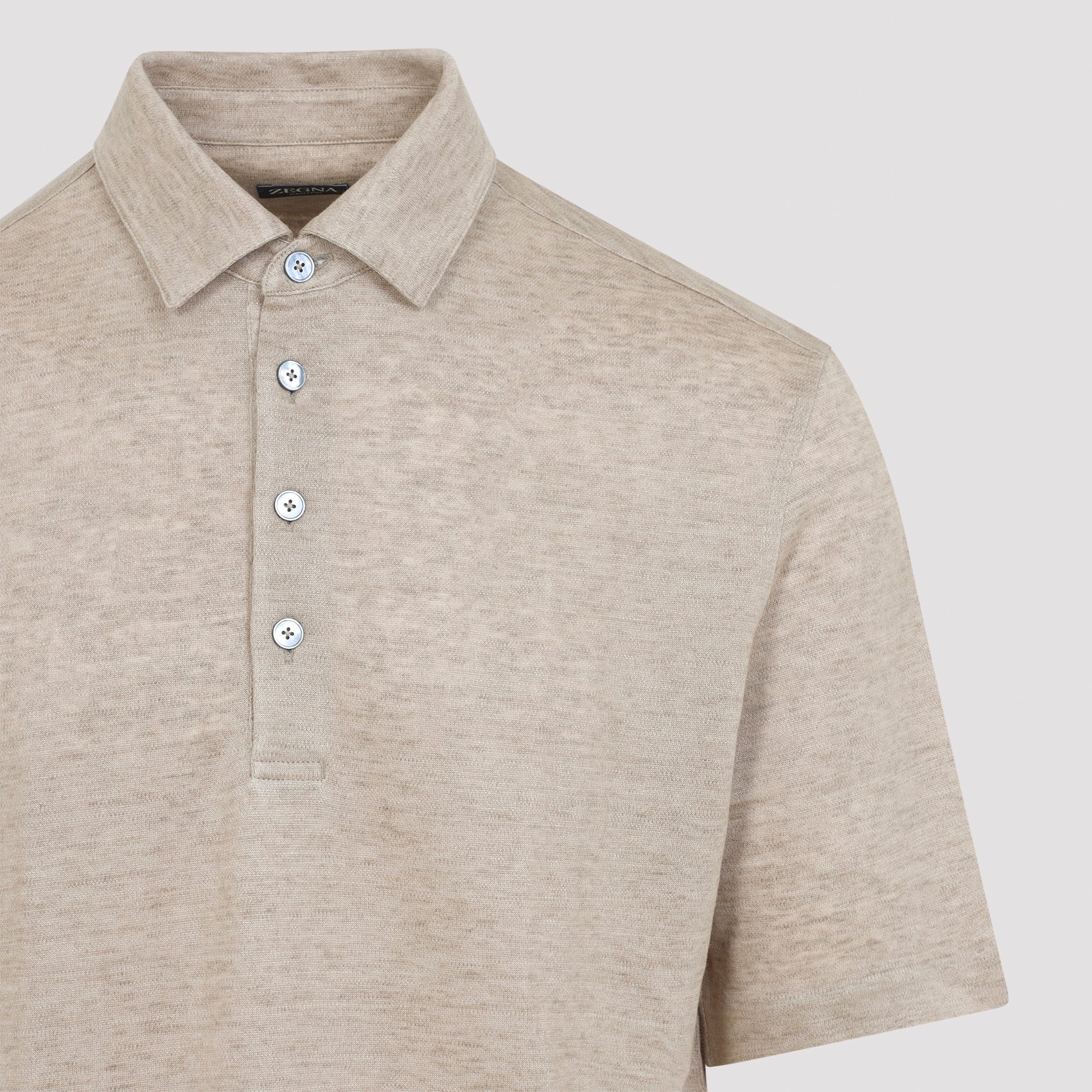 Zegna Oasi Linen Polo