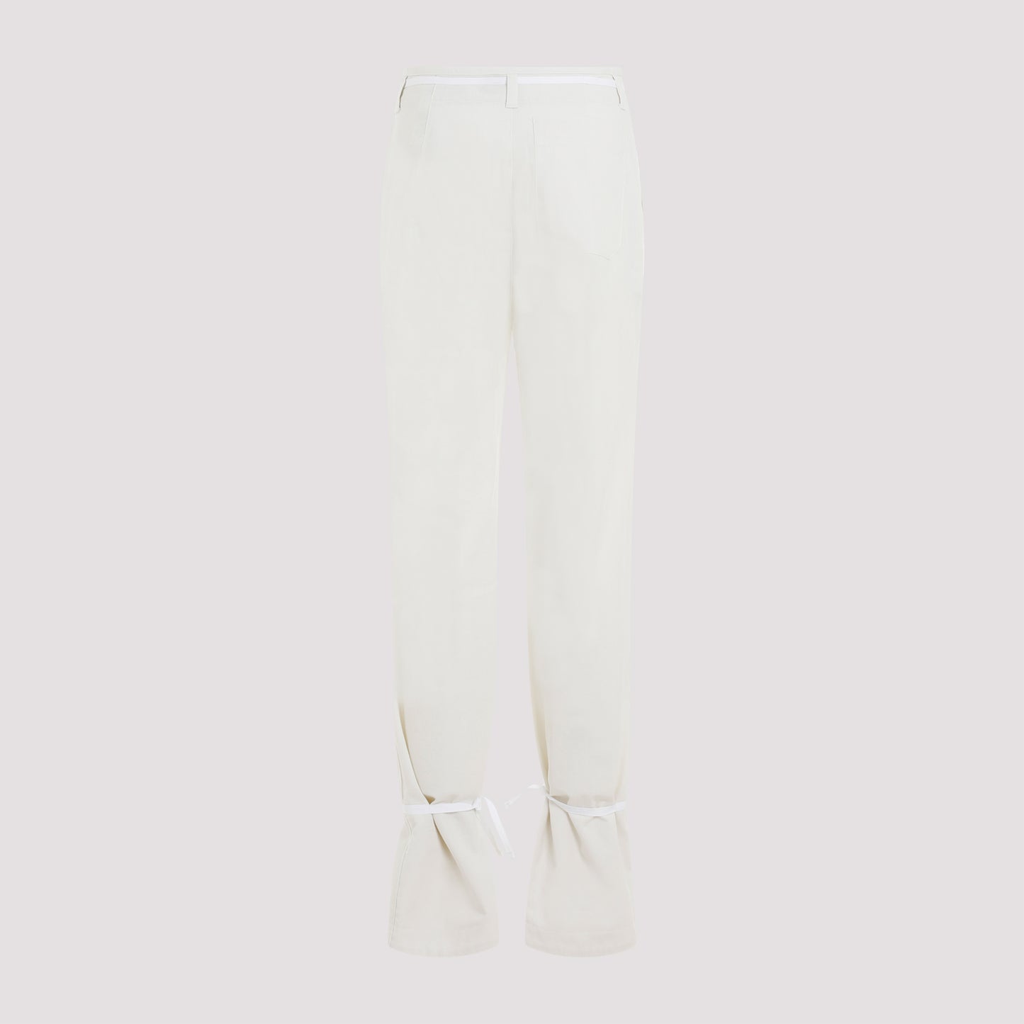Lemaire Straight Pants With Strings