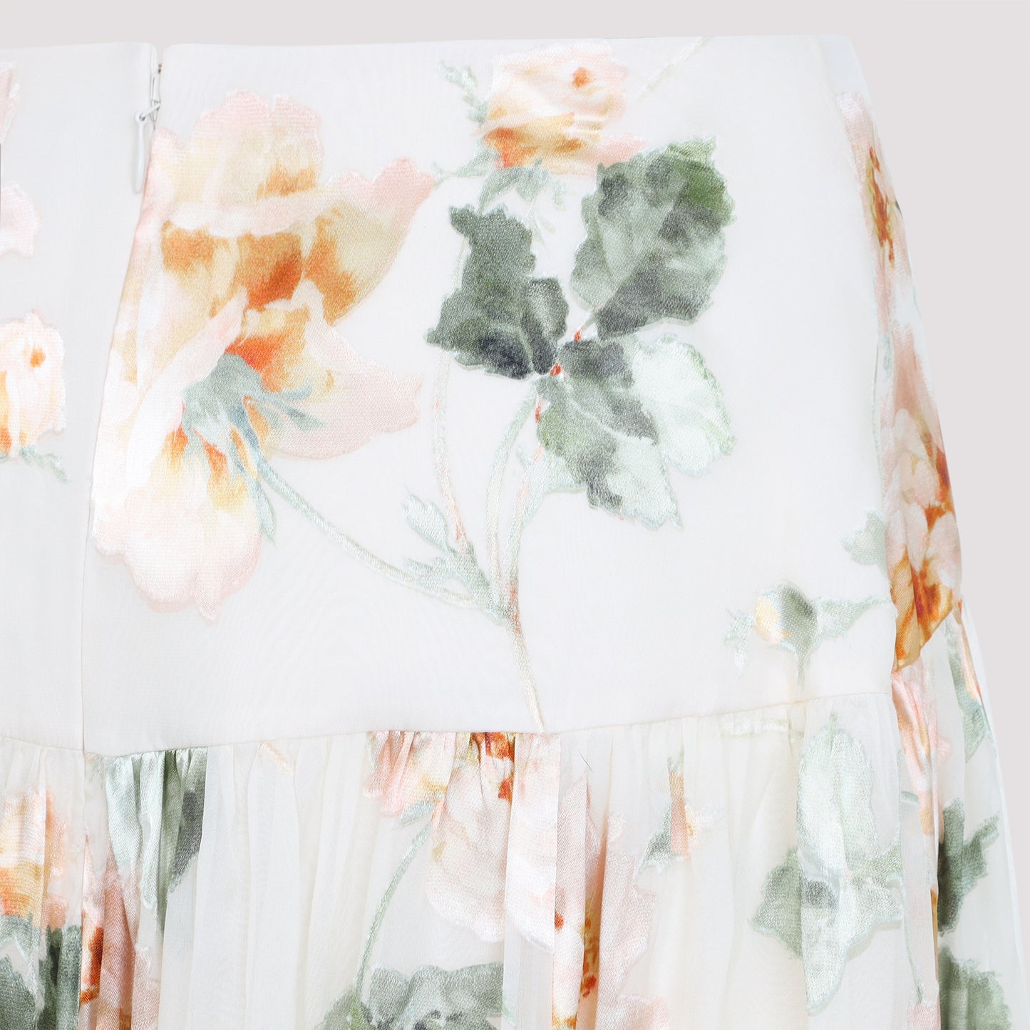 Zimmermann Carousel Burnout Midi Skirt