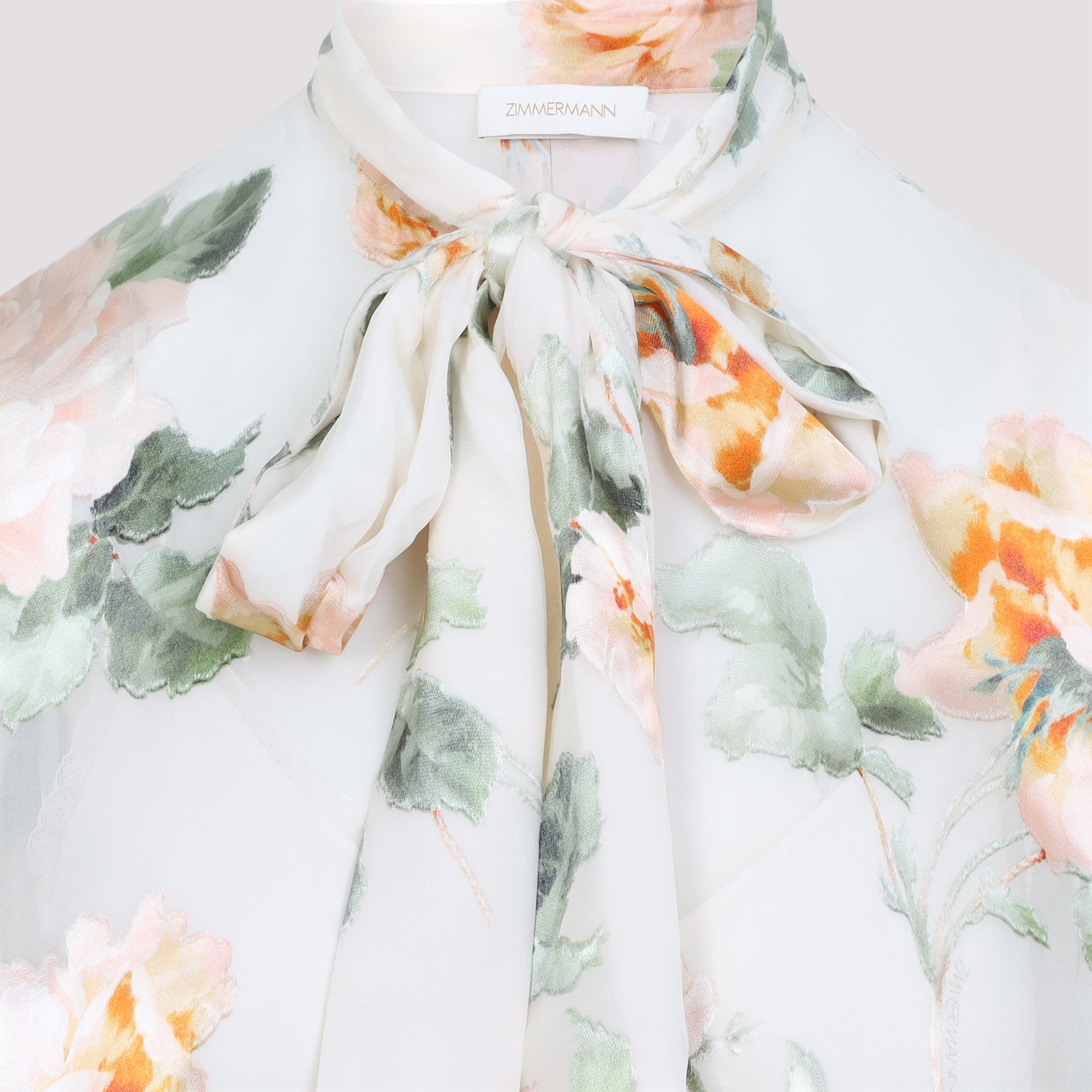 Zimmermann Carousel Burnout Blouse