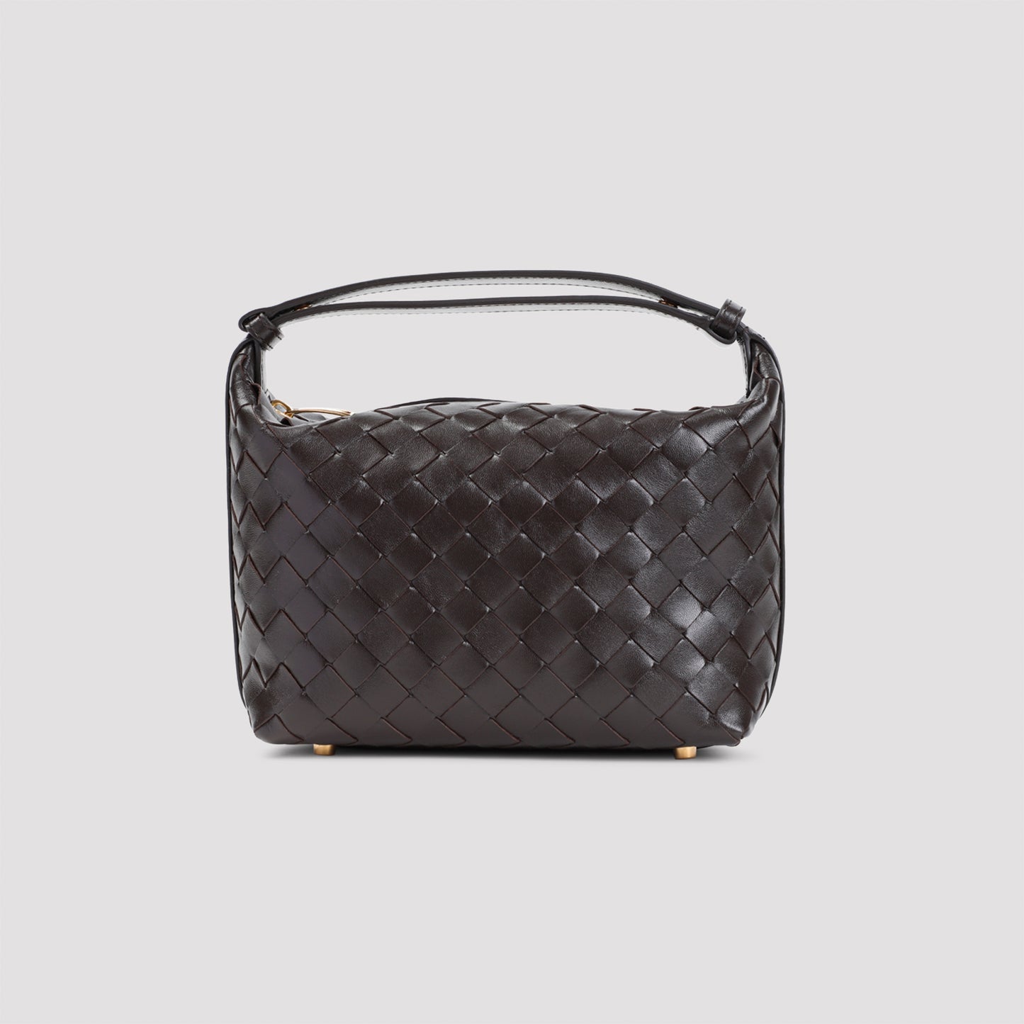 Bottega Veneta Mini Wallace Intreccio 15 Handbag