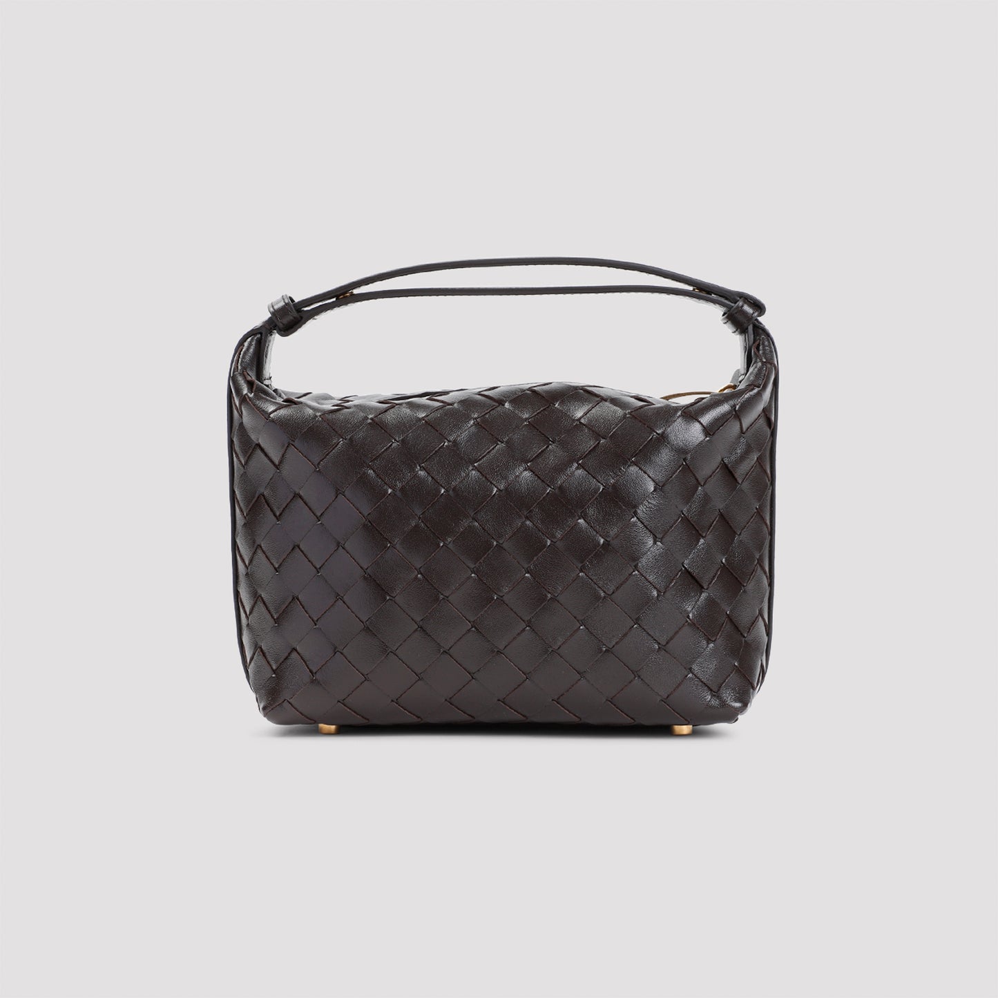 Bottega Veneta Mini Wallace Intreccio 15 Handbag