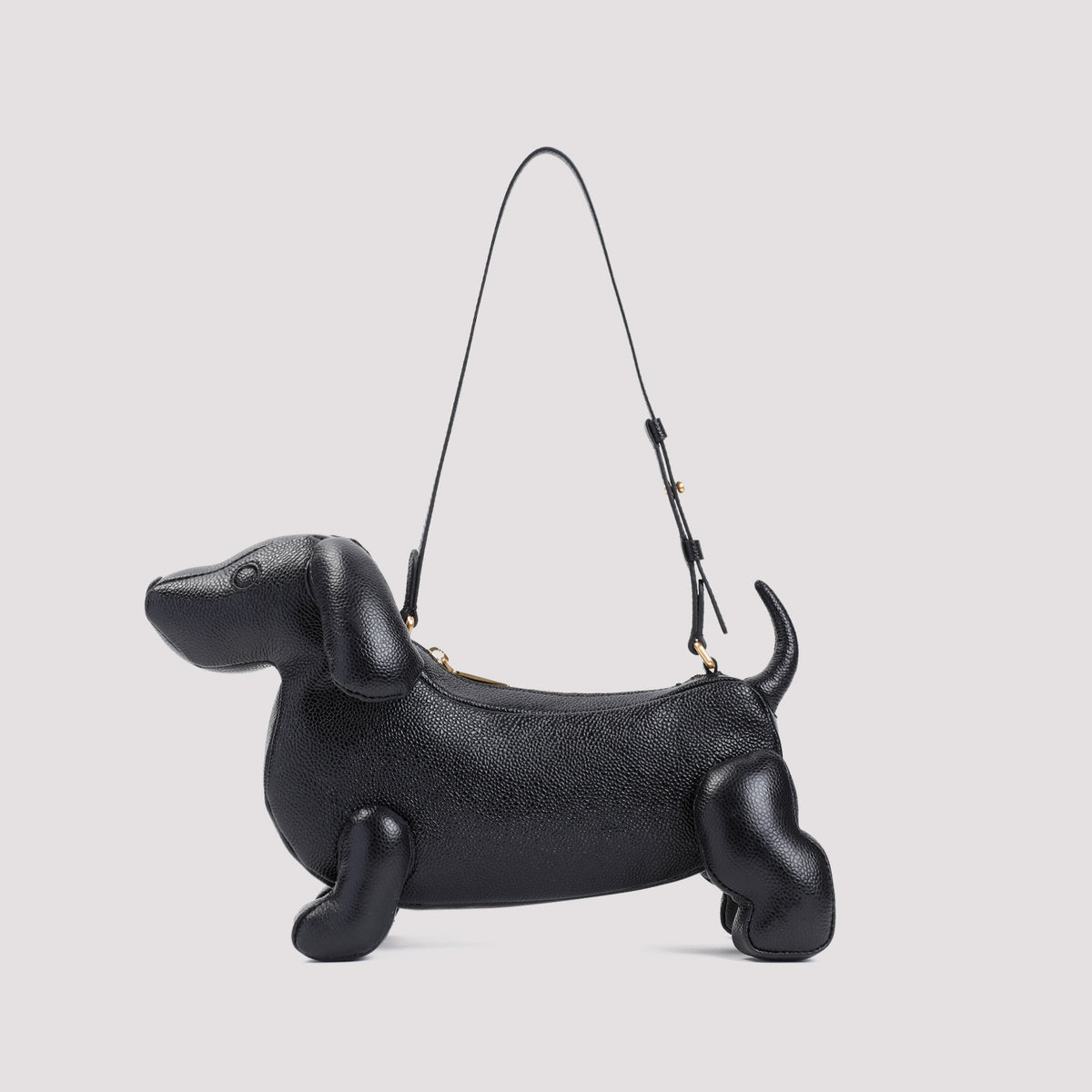 Thom Browne Hector pebbled leather shoulder bag
