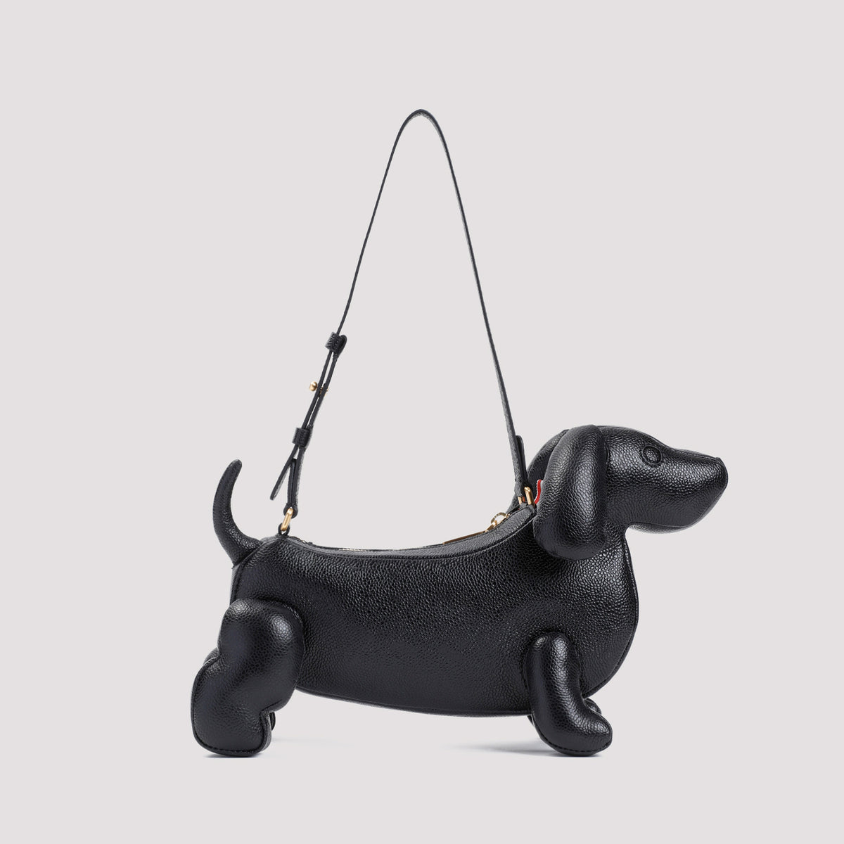 Thom Browne Hector pebbled leather shoulder bag