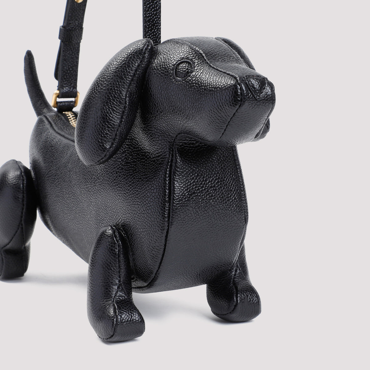 Thom Browne Hector pebbled leather shoulder bag
