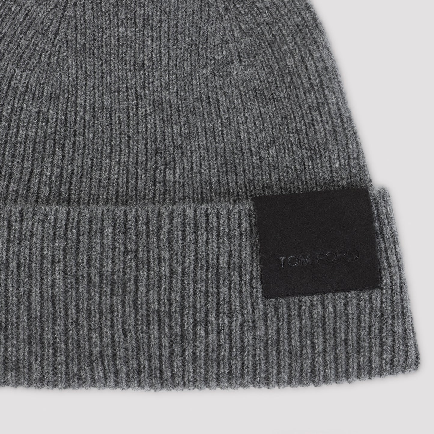 Tom Ford Ribbed Cashmere Hat