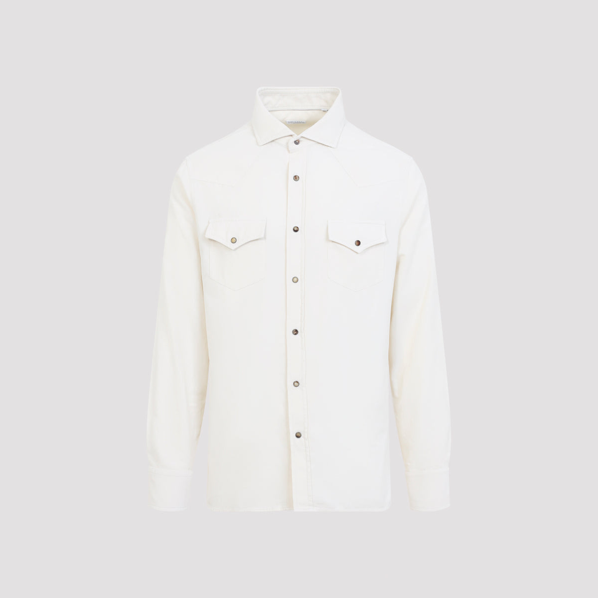 Brunello Cuccinelli Leisure Fit Western Shirt