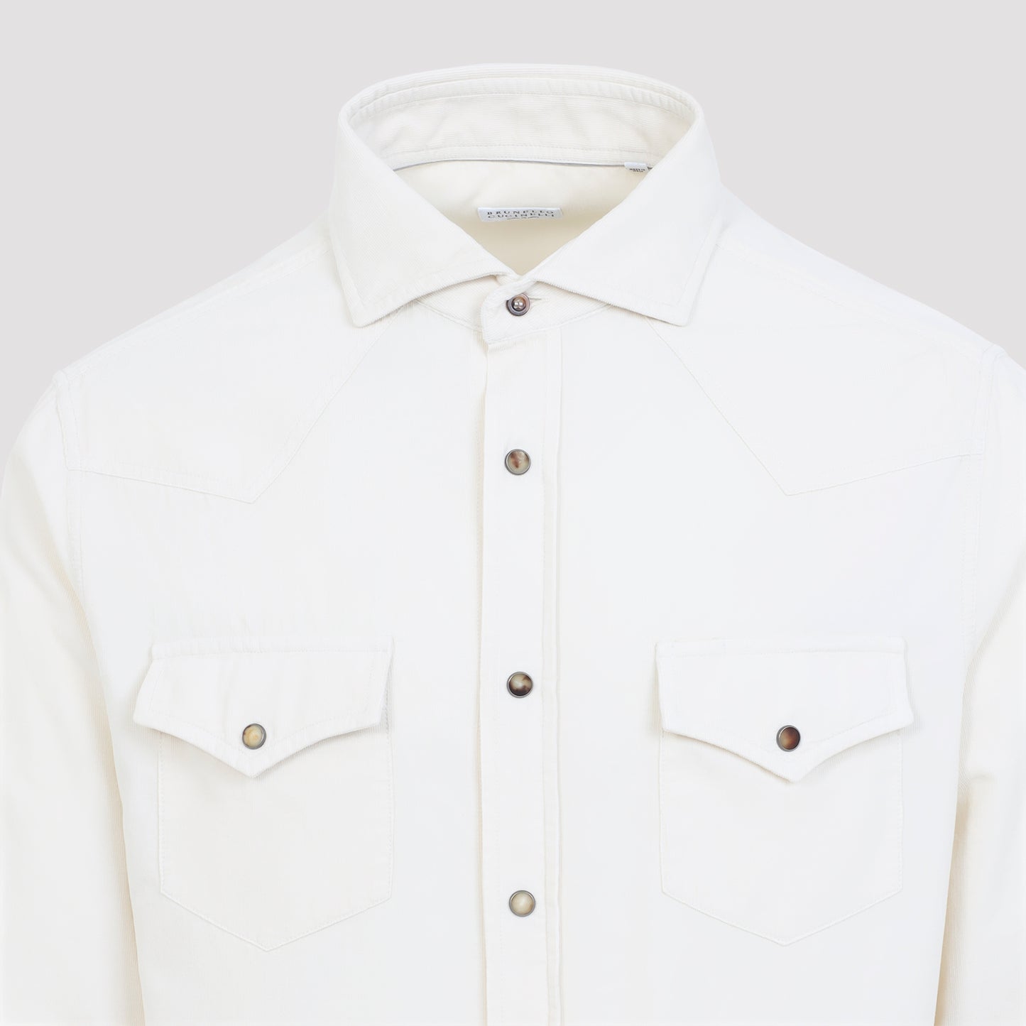 Brunello Cuccinelli Leisure Fit Western Shirt