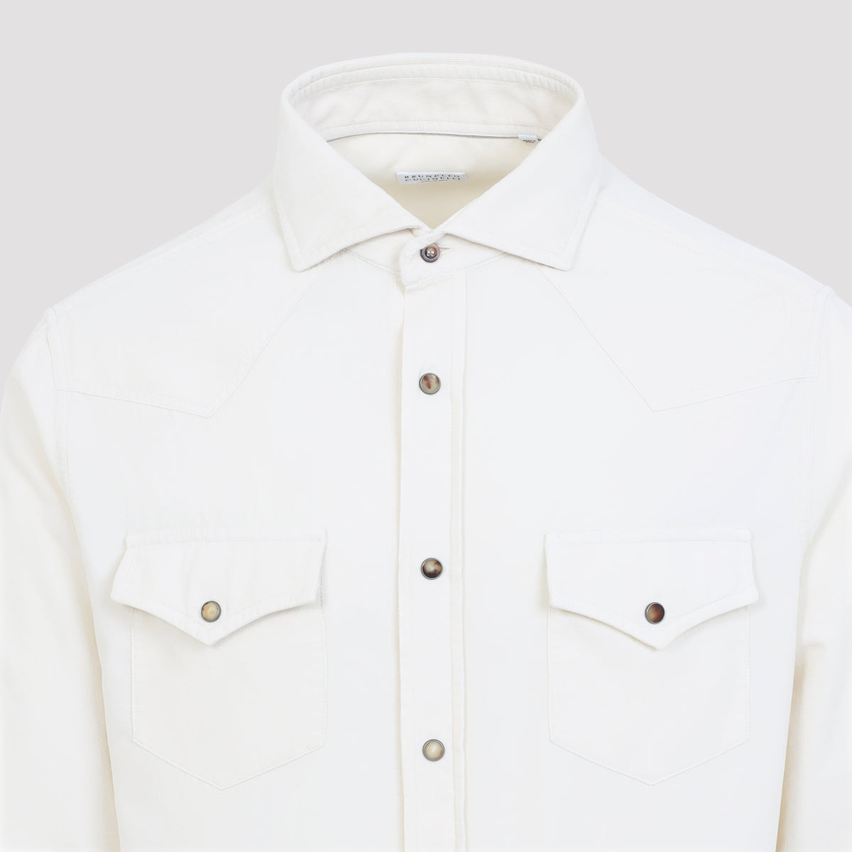 Brunello Cuccinelli Leisure Fit Western Shirt
