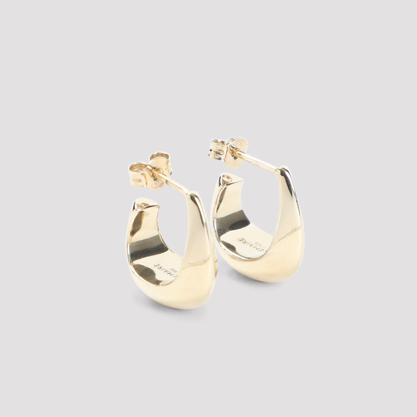 Lemaire Curved Mini Drop Earrings