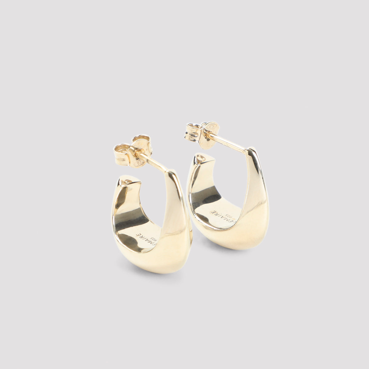 Lemaire Curved Mini Drop Earrings
