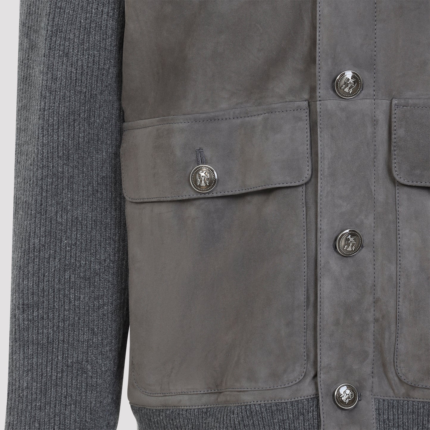 Brunello Cucinelli Padded LeatherJacket