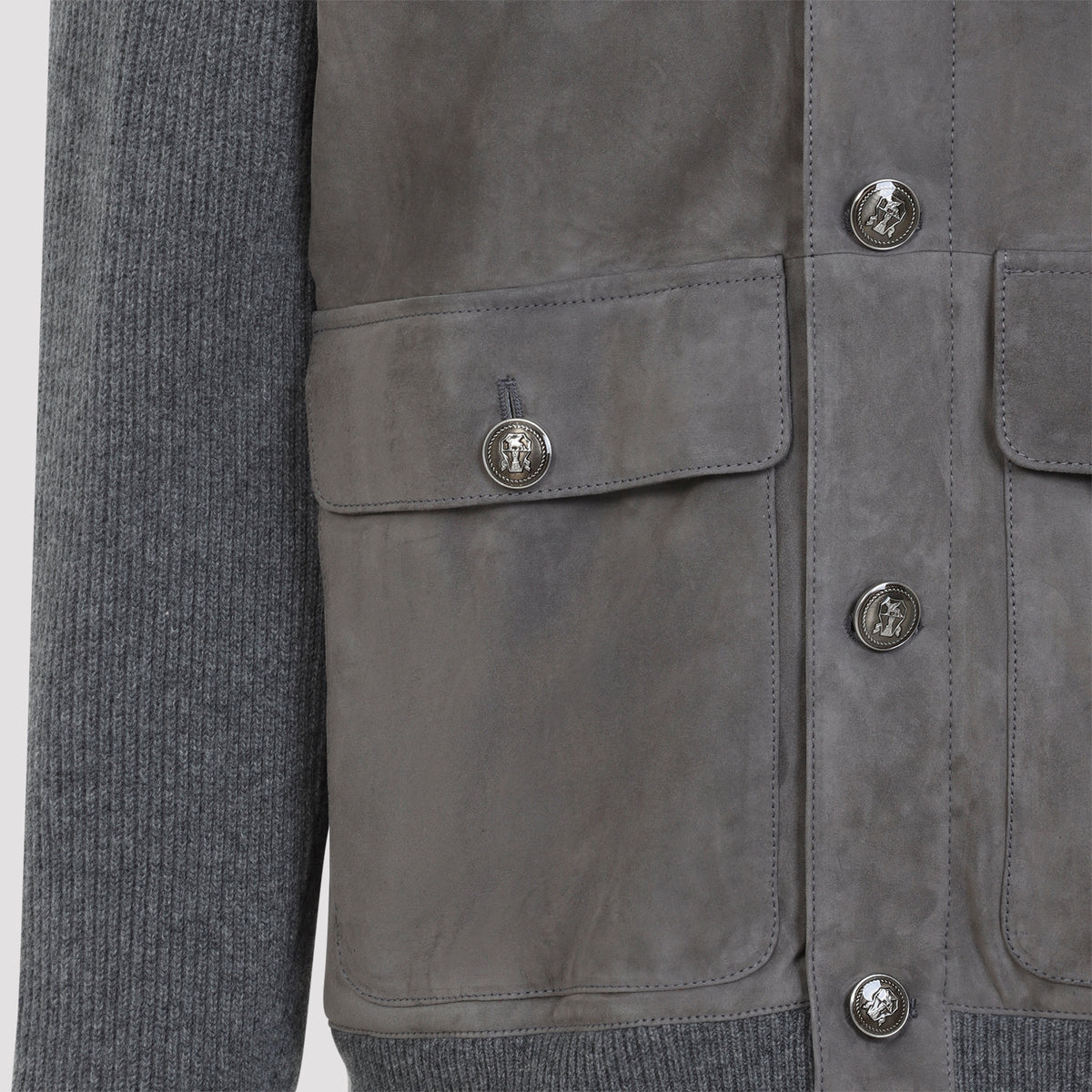 Brunello Cucinelli Padded LeatherJacket