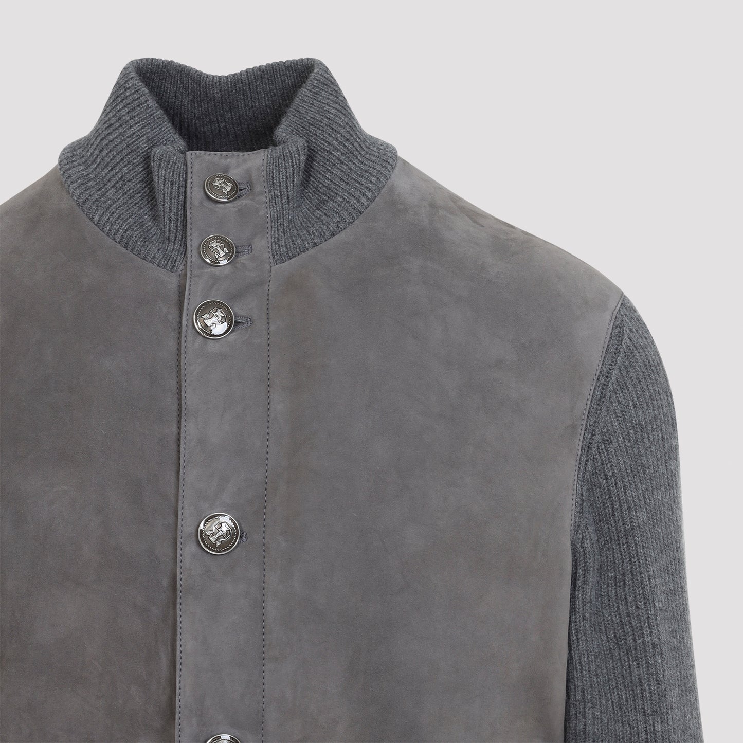 Brunello Cucinelli Padded LeatherJacket