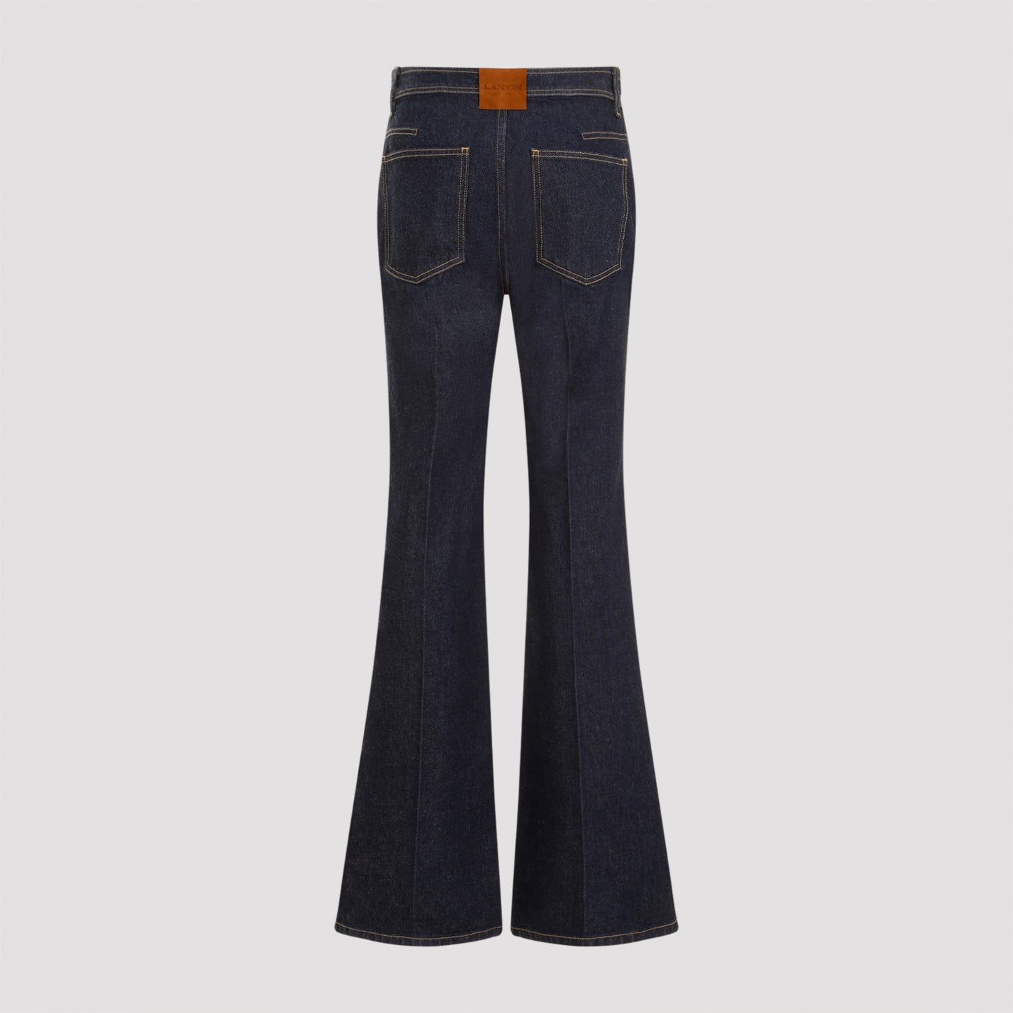 Lanvin Wide Leg Denim Jeans