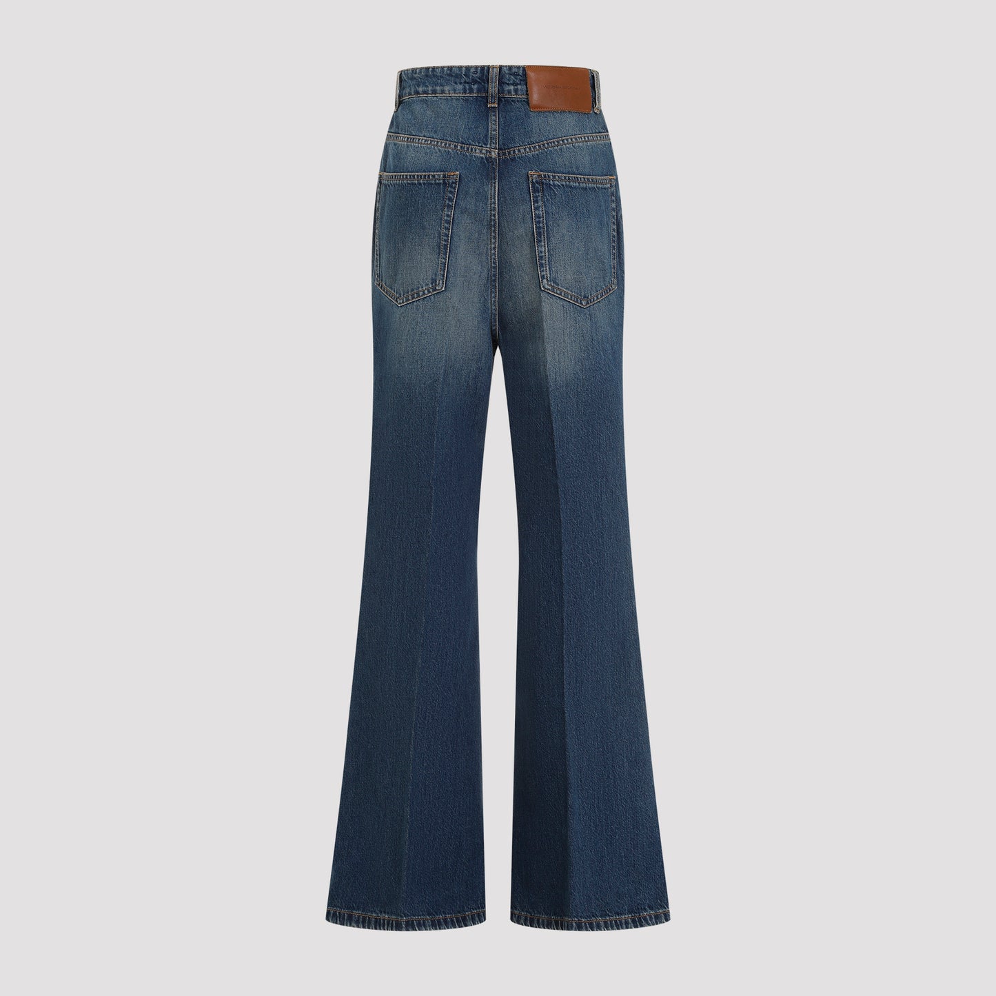 Victoria Beckham Wide Leg Kick Jeans