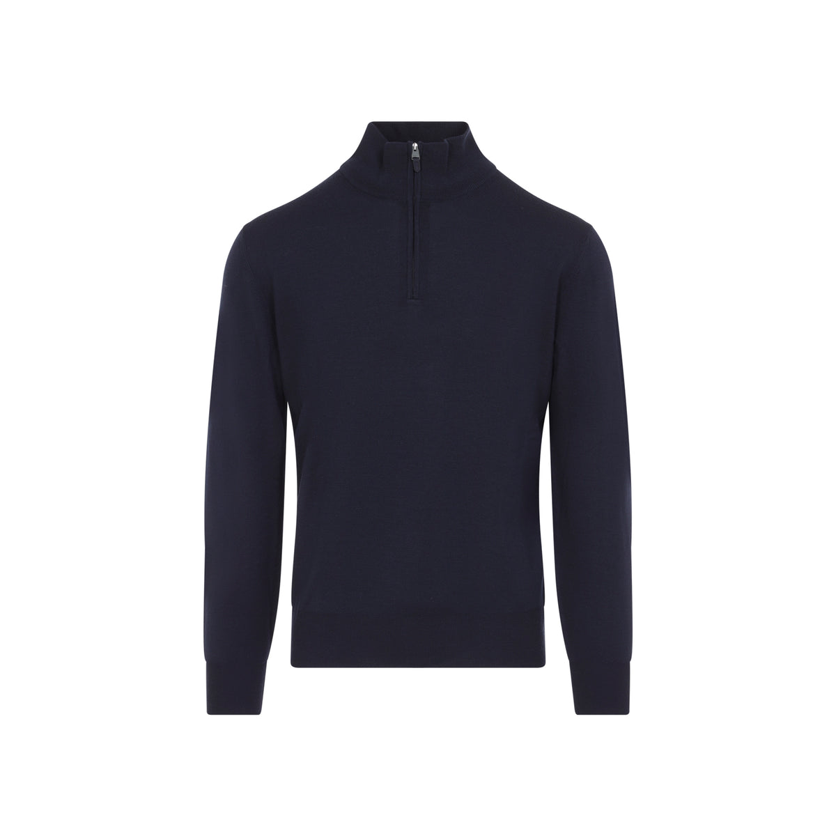 Canali Half Zip High Neck Sweater