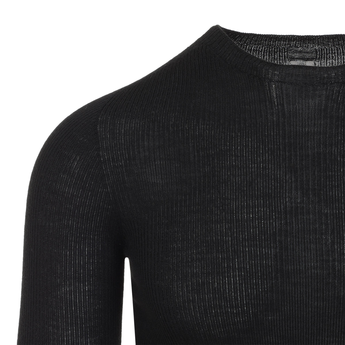 Rick Owens Ribbed Round Neck