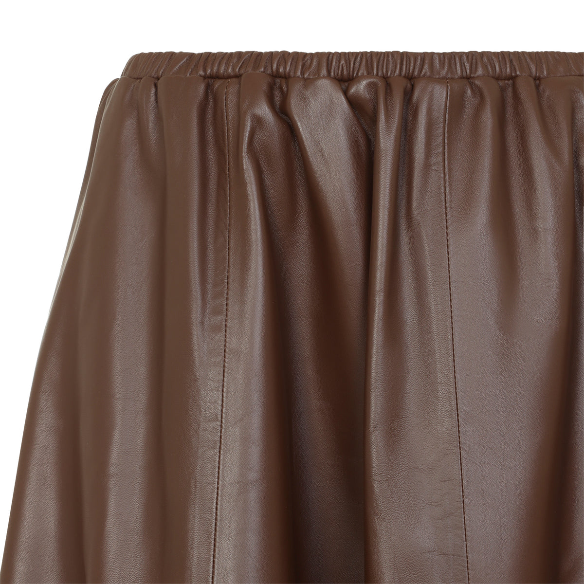 Alberta Ferretti Nappa Midi Skirt