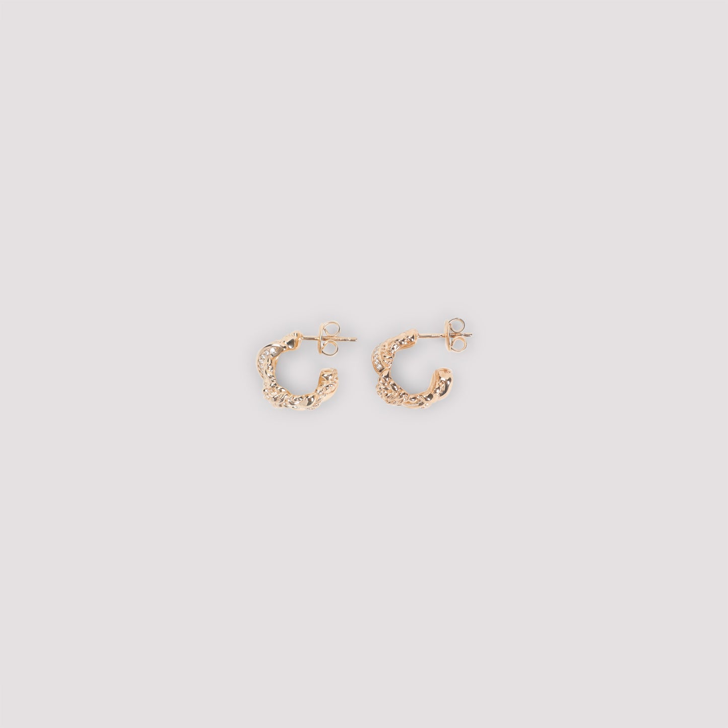 Bottega Veneta Brass Earrings
