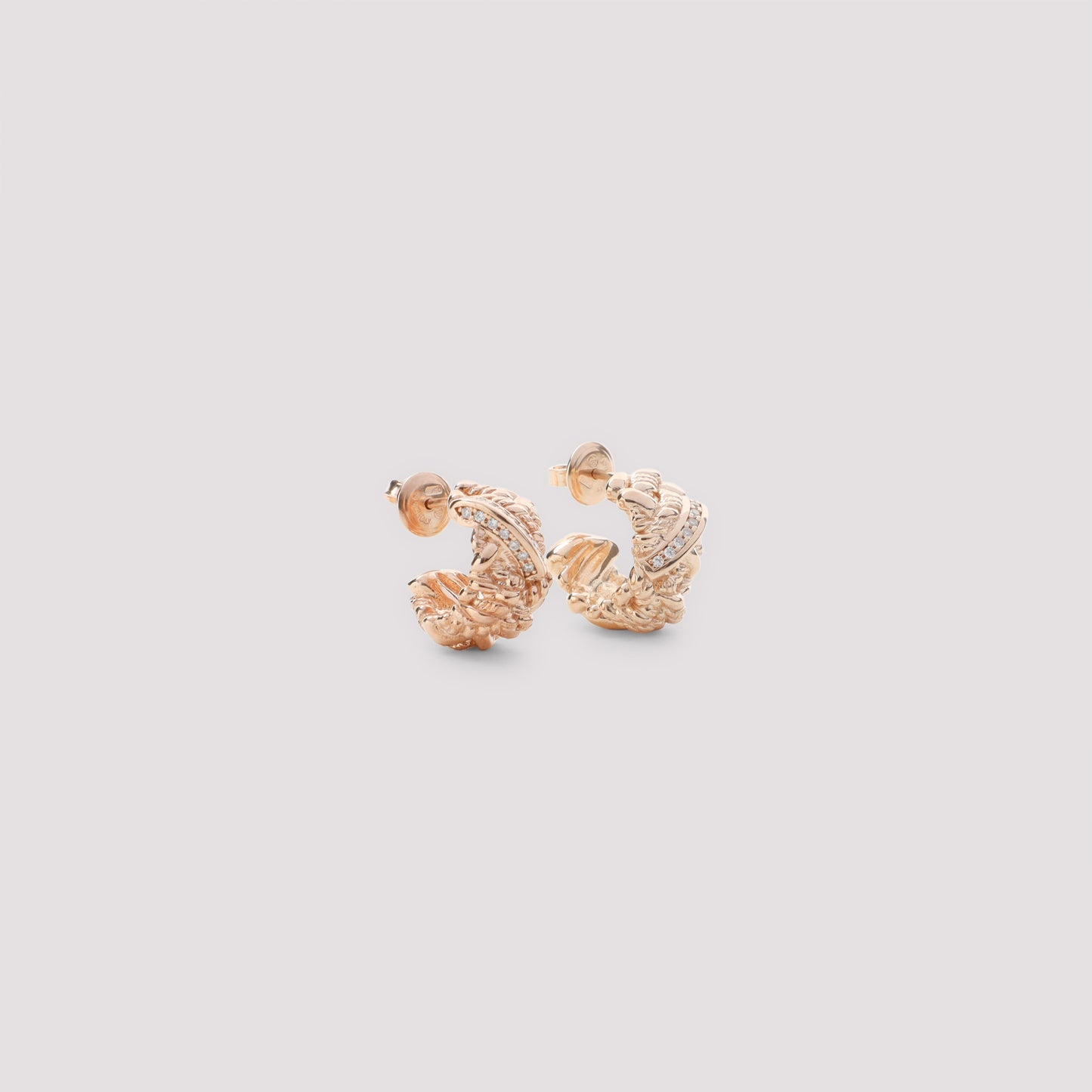 Bottega Veneta Brass Earrings