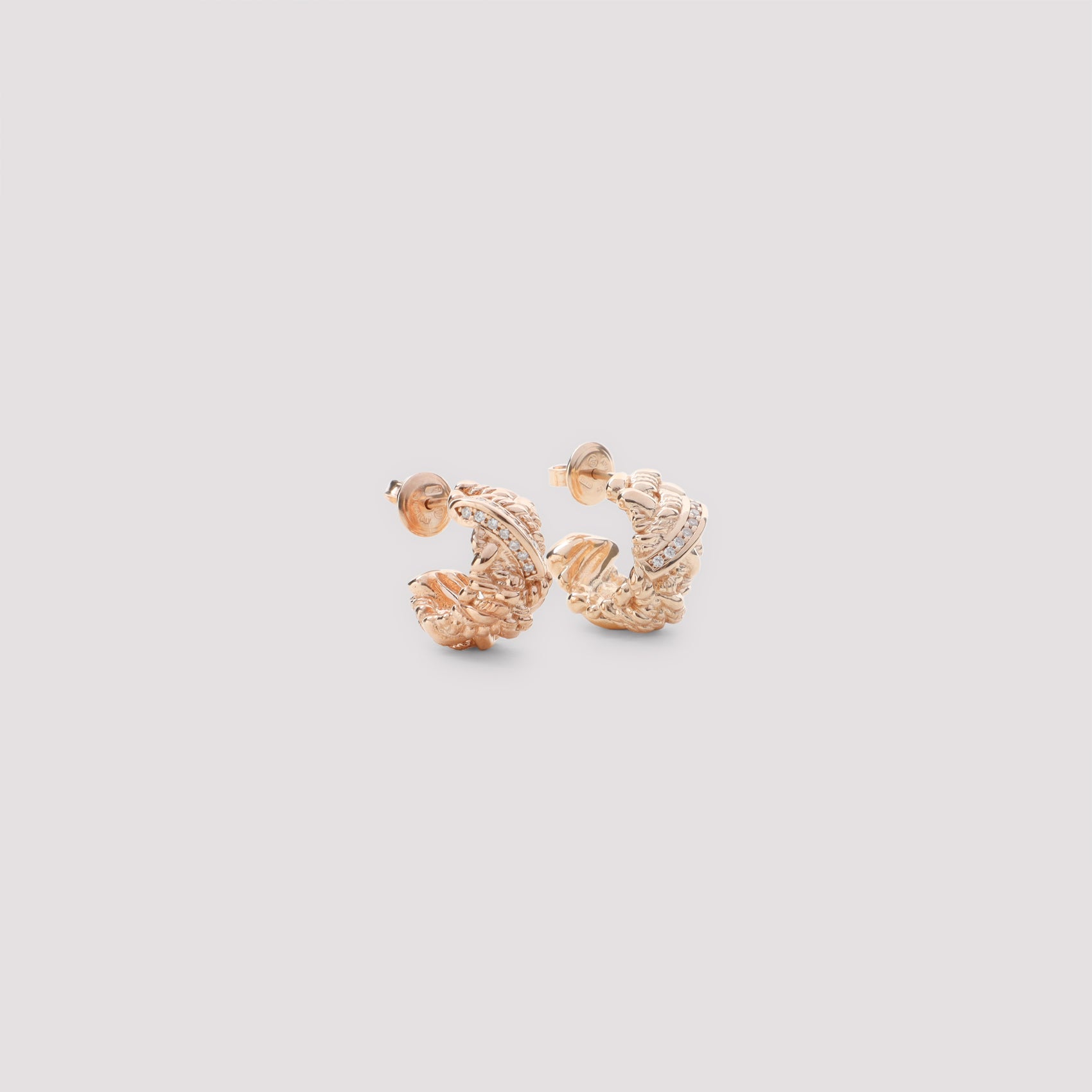Bottega Veneta Brass Earrings