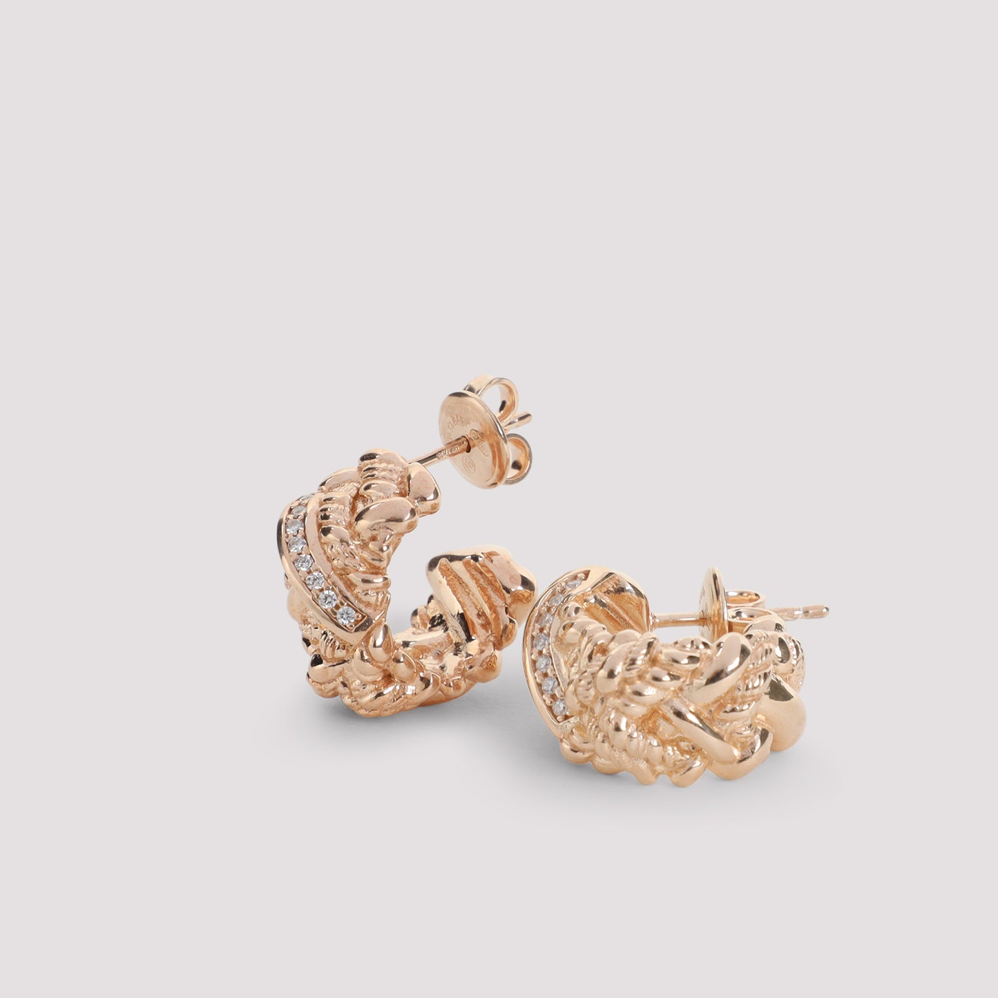 Bottega Veneta Brass Earrings