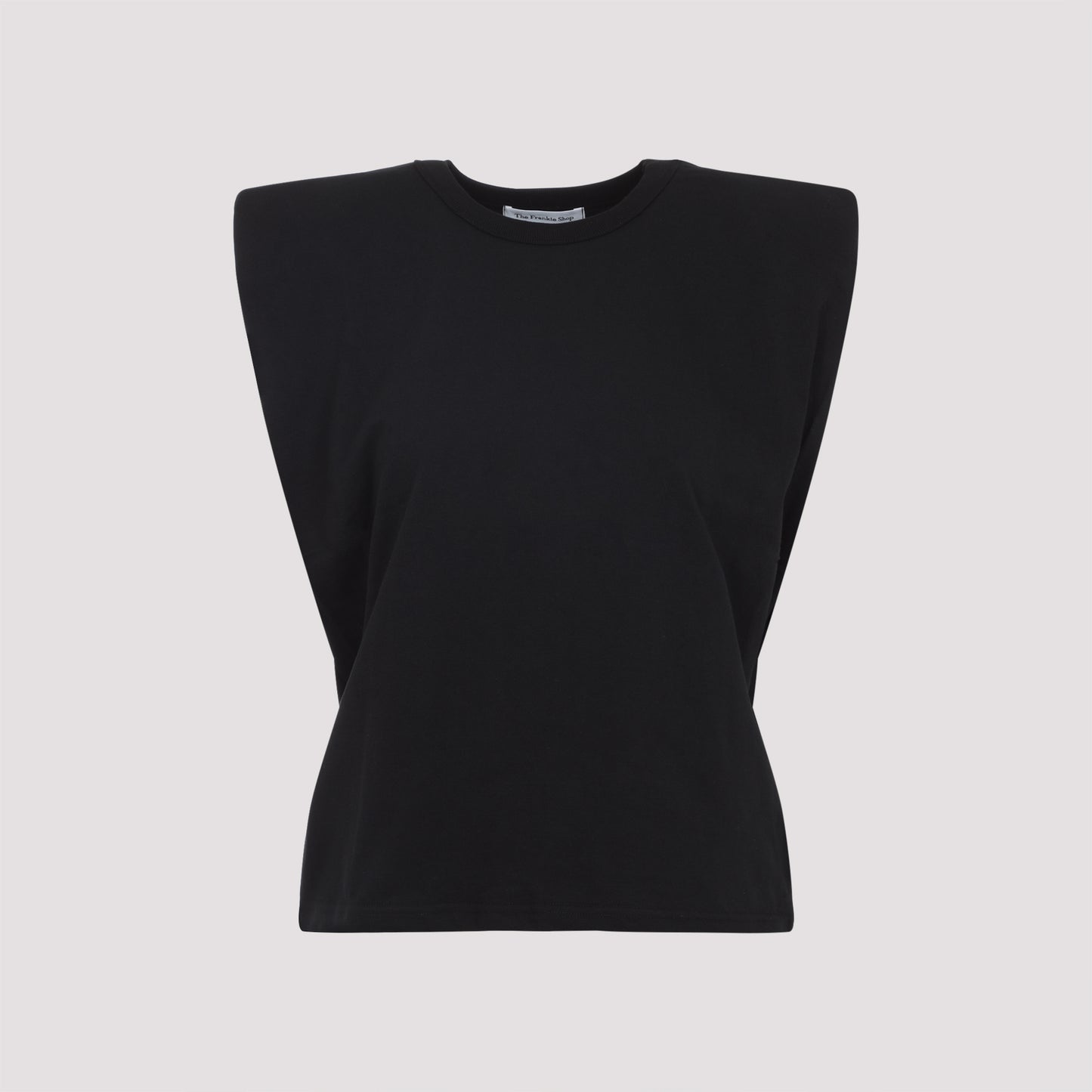 The Frankie Shop Eva Padded Shoulder Muscle T-shirt