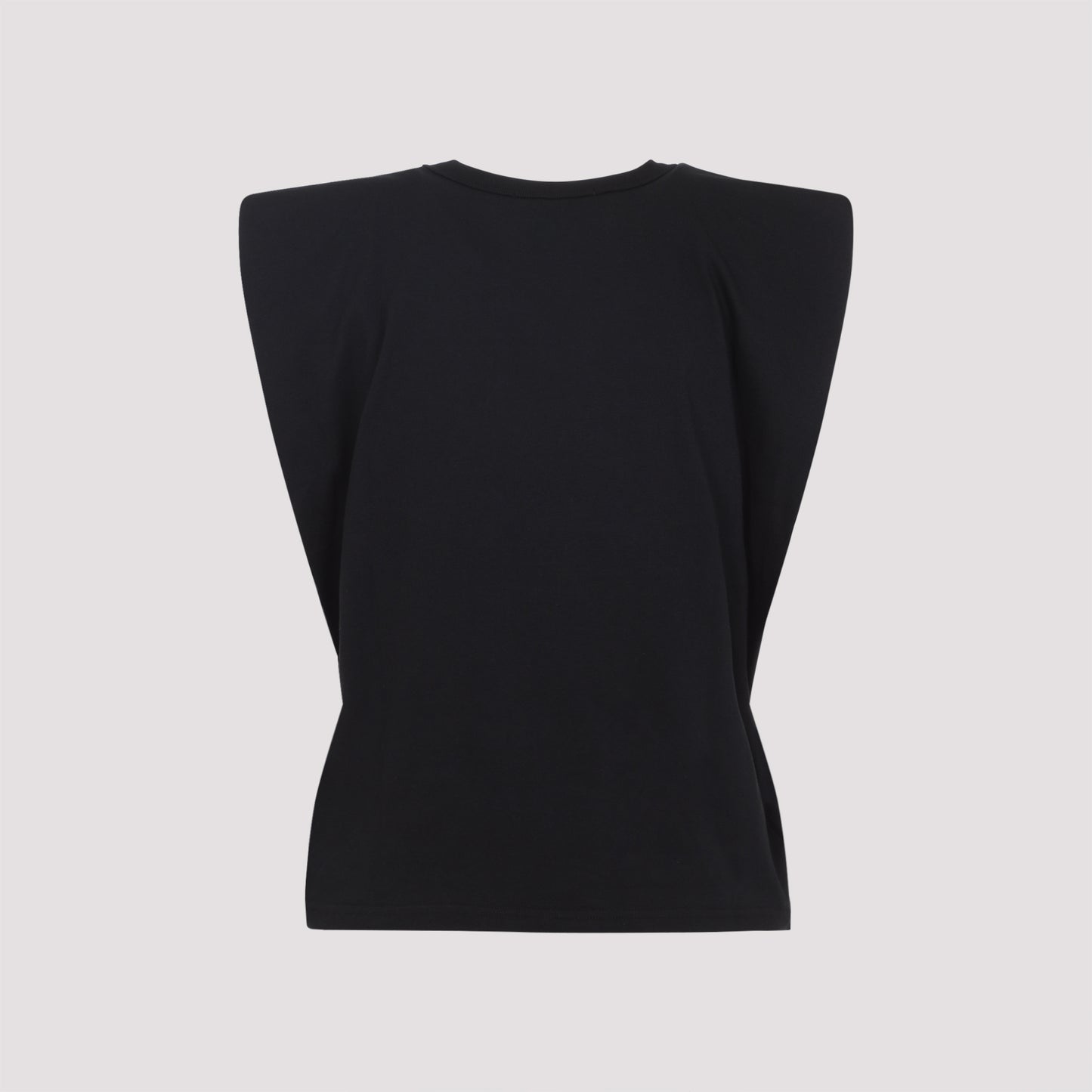 The Frankie Shop Eva Padded Shoulder Muscle T-shirt