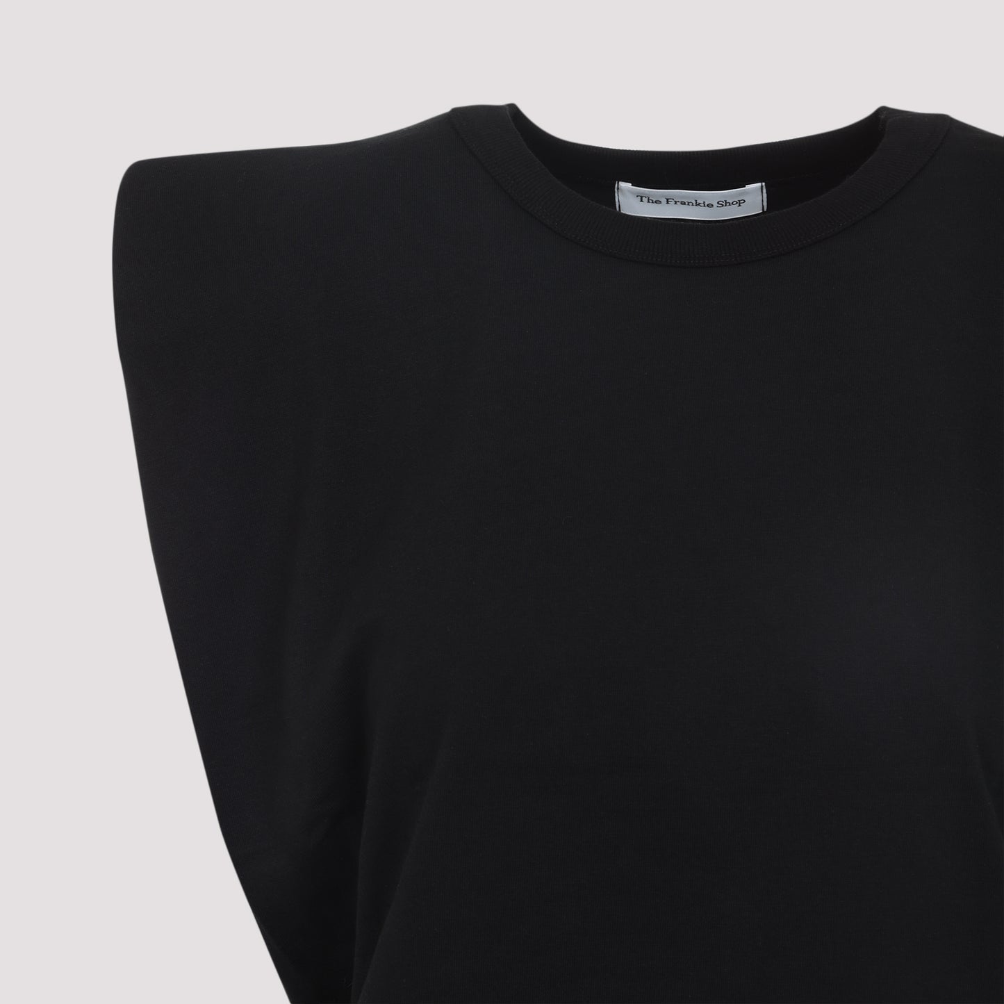 The Frankie Shop Eva Padded Shoulder Muscle T-shirt