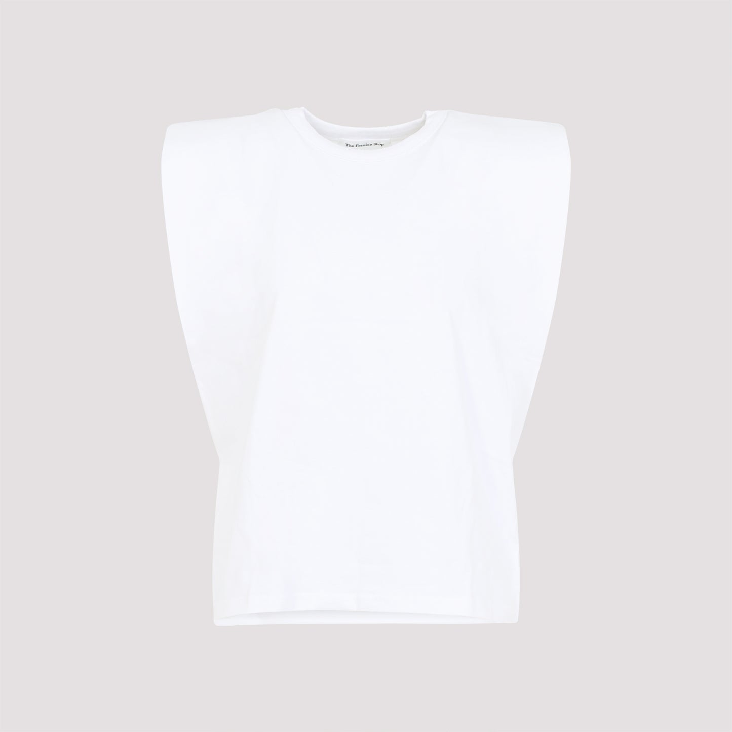The Frankie Shop Eva Padded Shoulder Muscle T-shirt