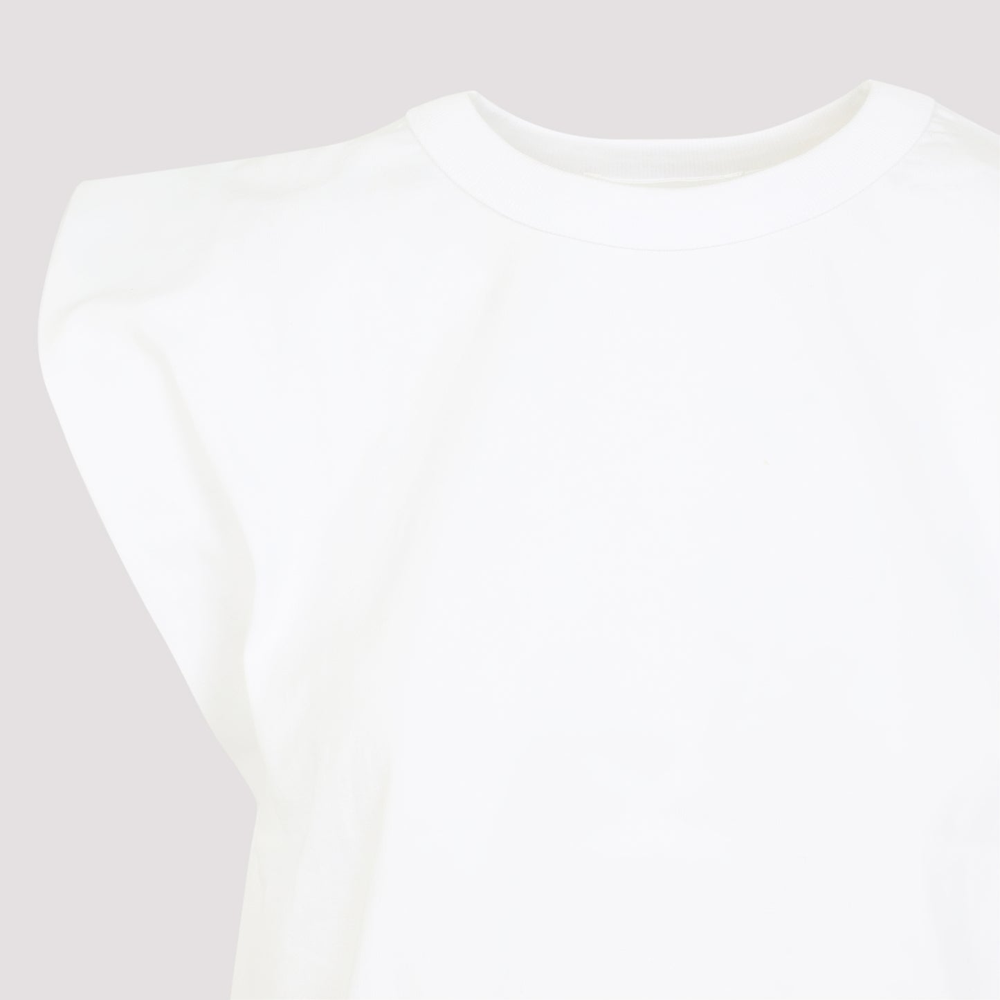The Frankie Shop Eva Padded Shoulder Muscle T-shirt